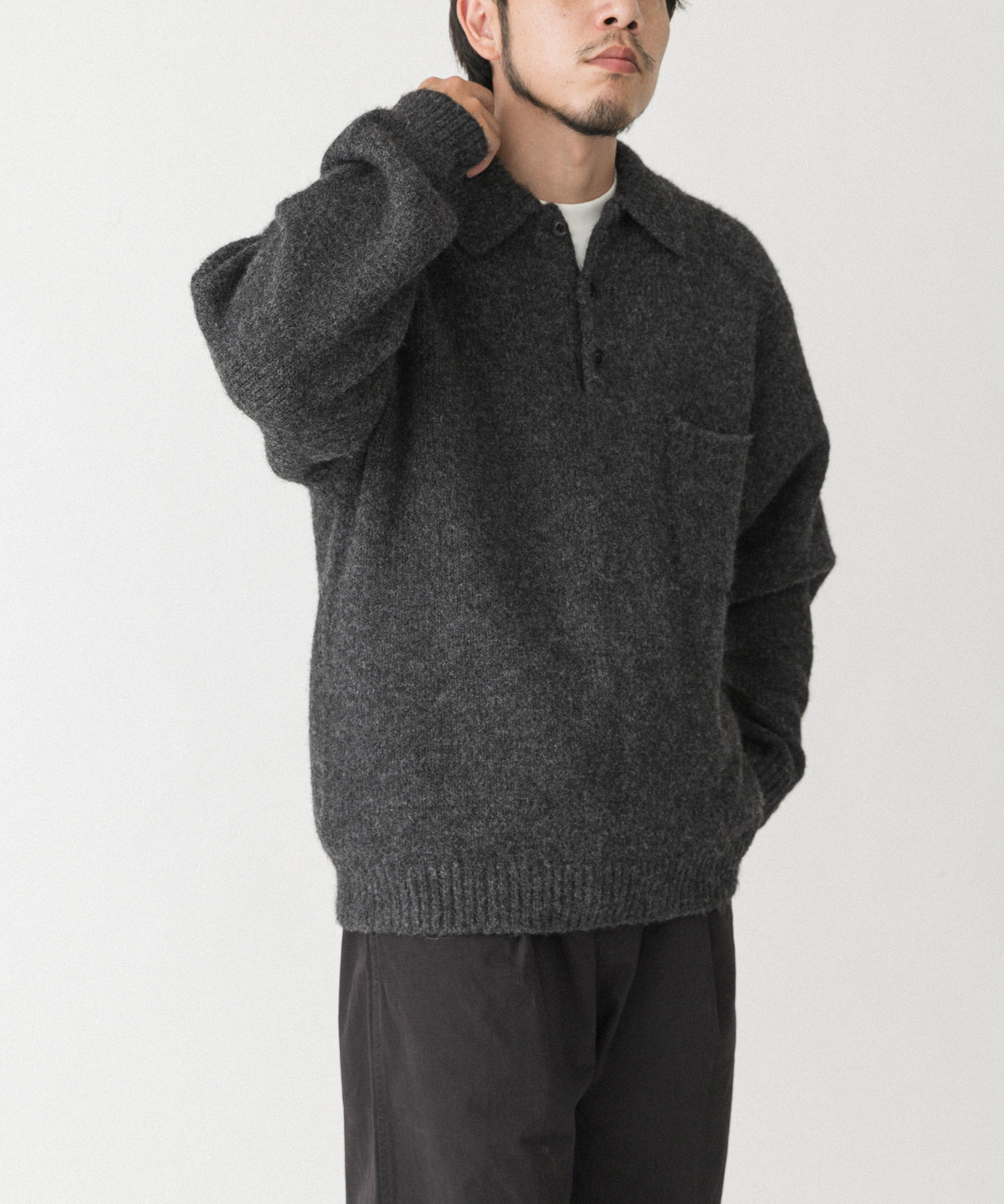 身長：179cm サイズ：L