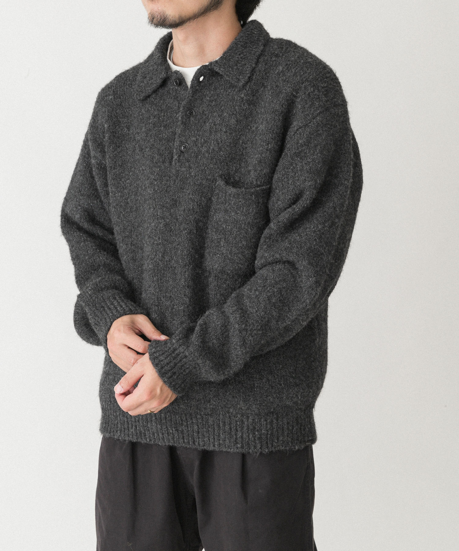 身長：179cm サイズ：L