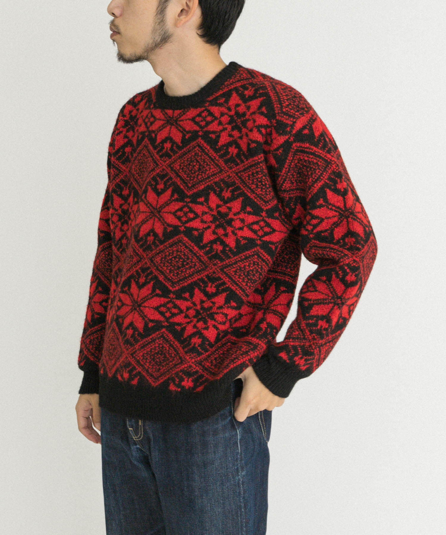 ノルディックニットプルオーバー