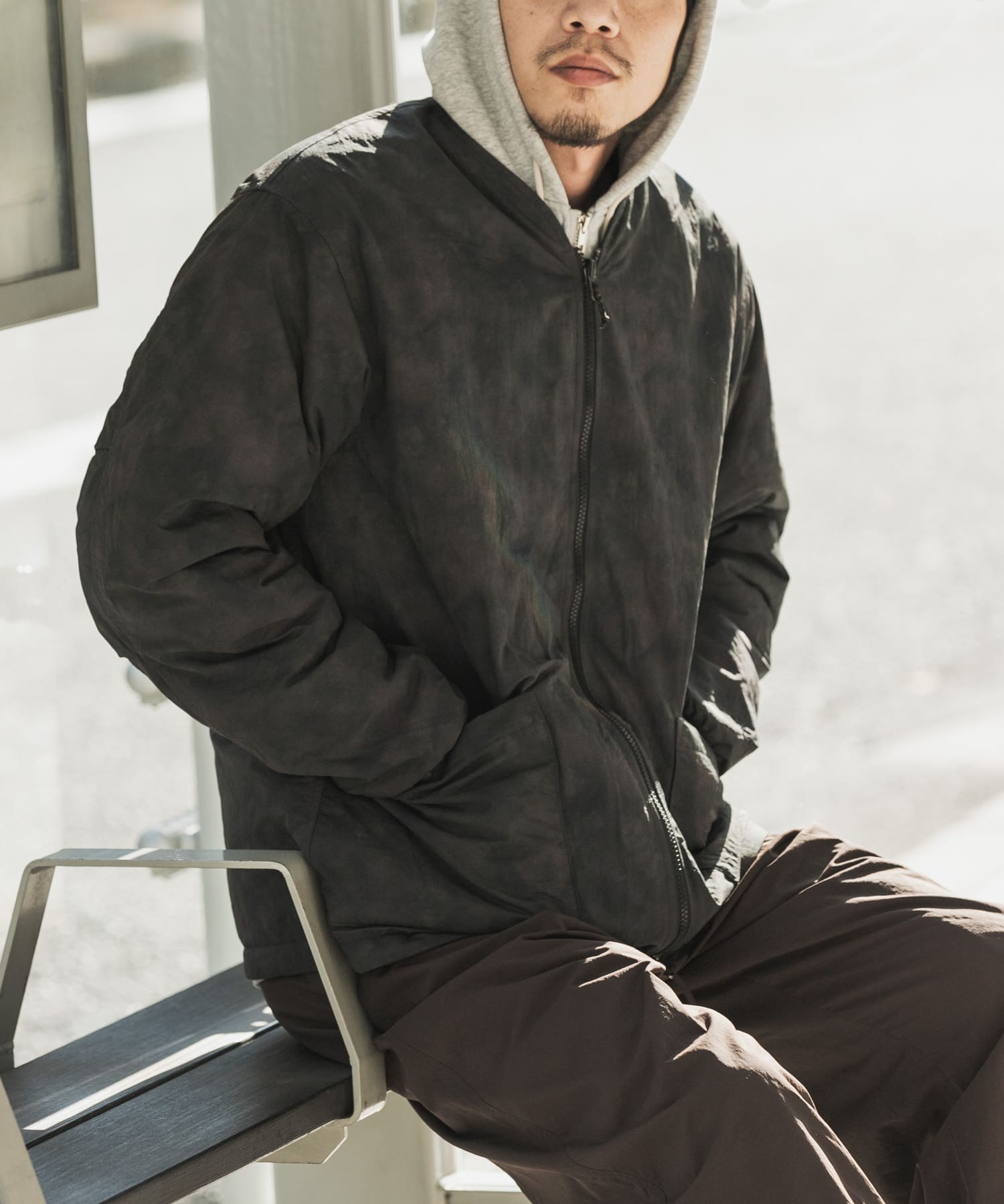 身長：179cm サイズ：L