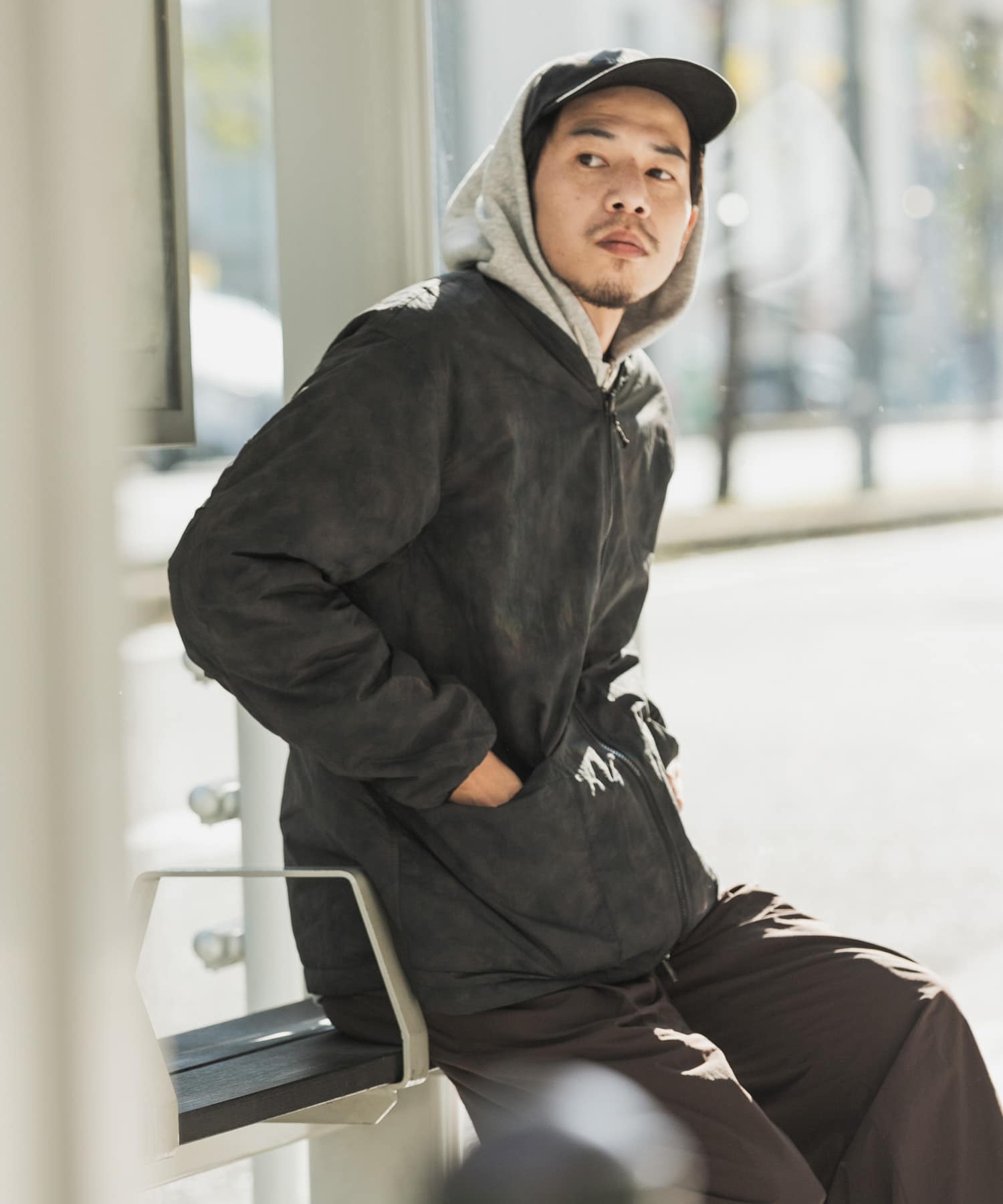 身長：179cm サイズ：L