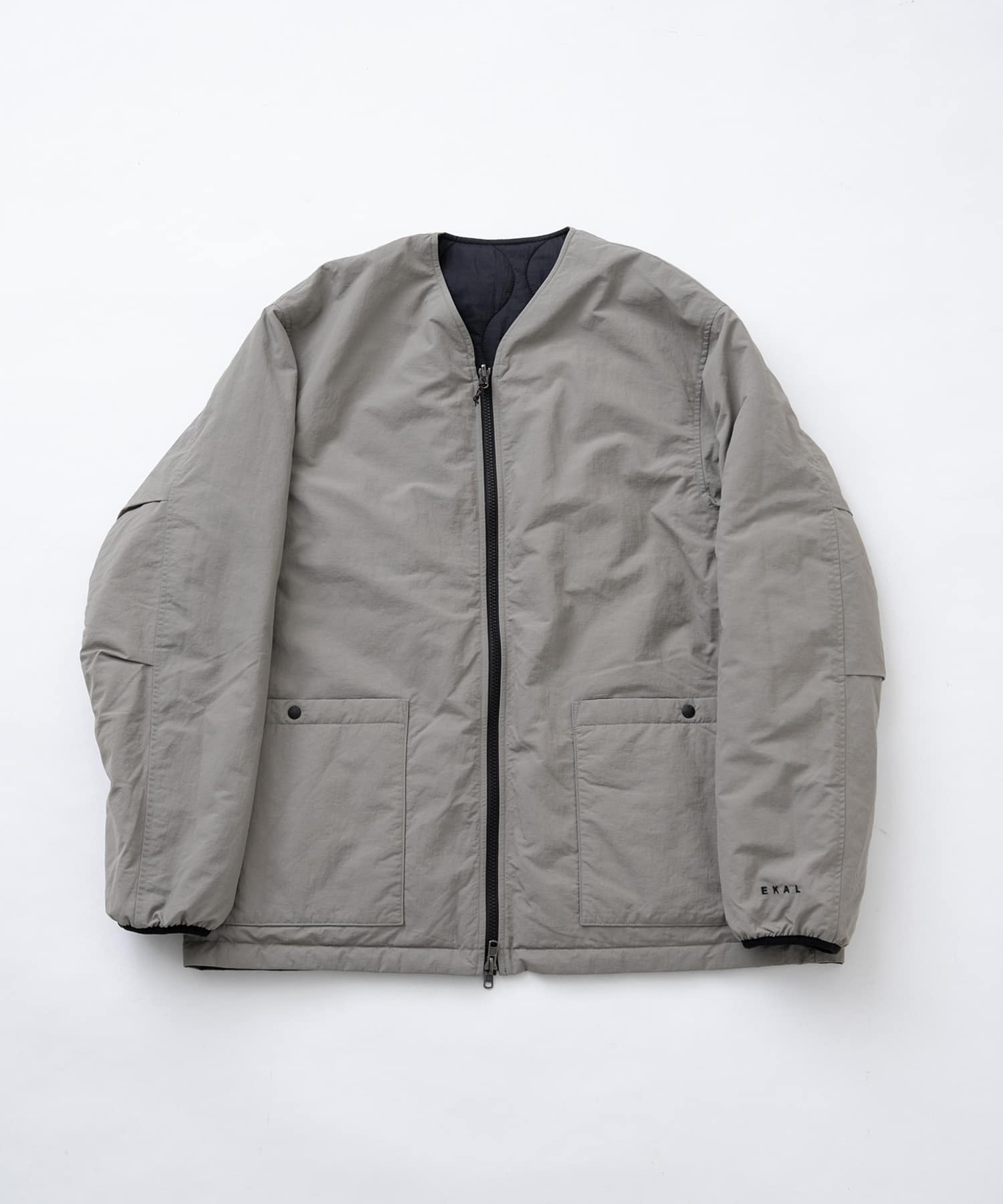 『UR TECH』ナイロンタッサーブルゾン ストーンベージュ M