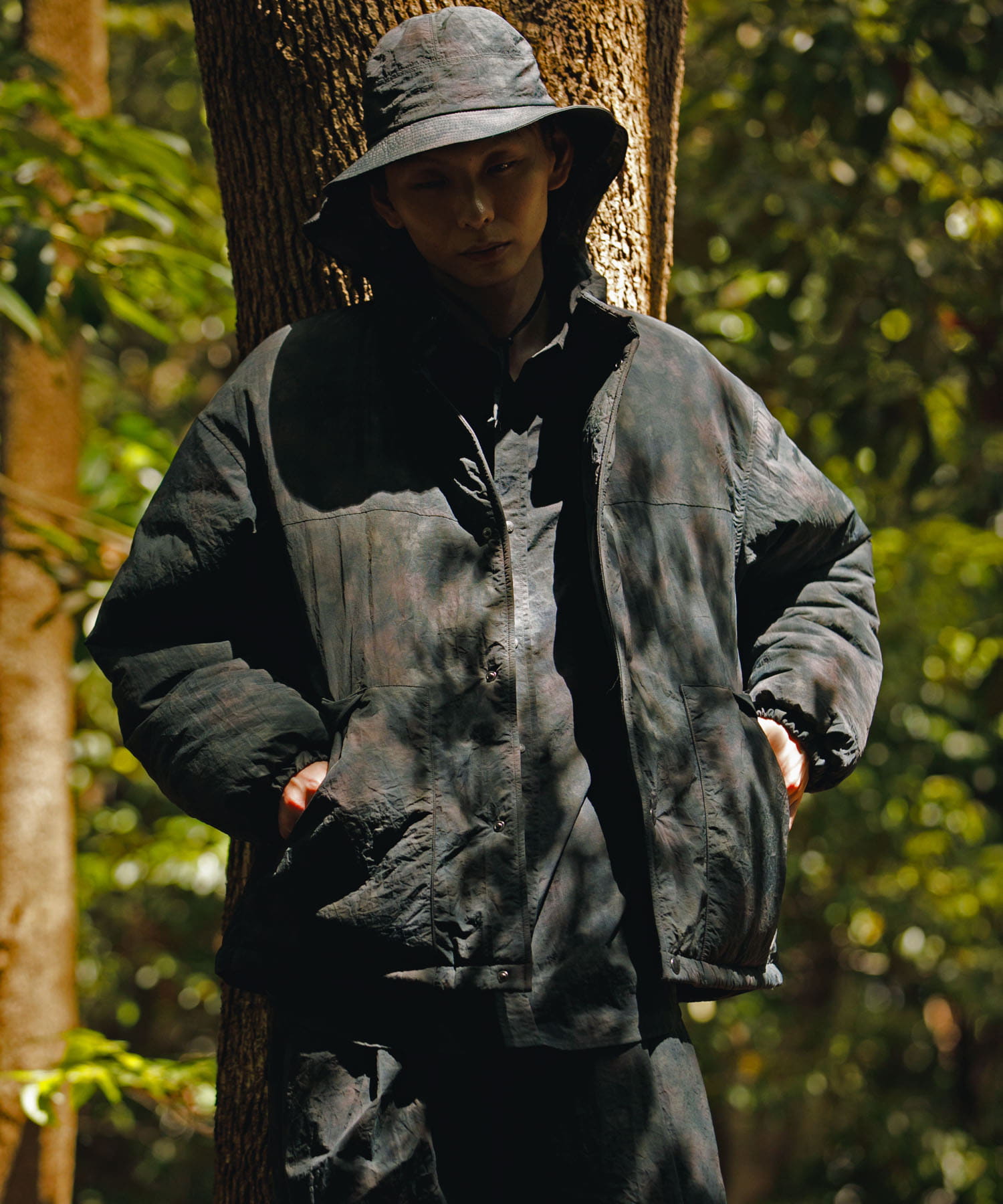 『UR TECH』ナイロンタッサージャケット