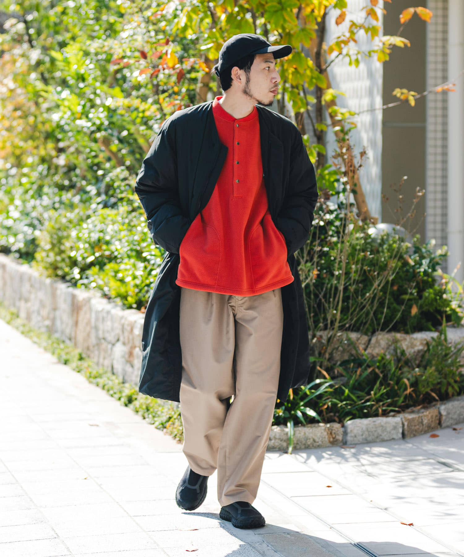 身長：179cm サイズ：L