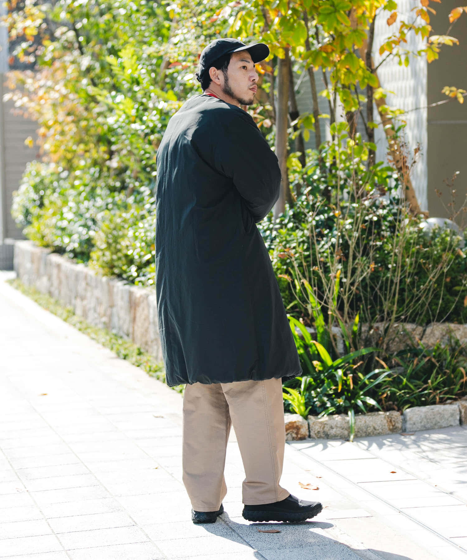 身長：179cm サイズ：L