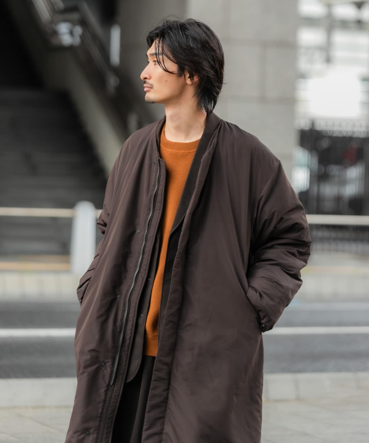 身長：180cm サイズ：L