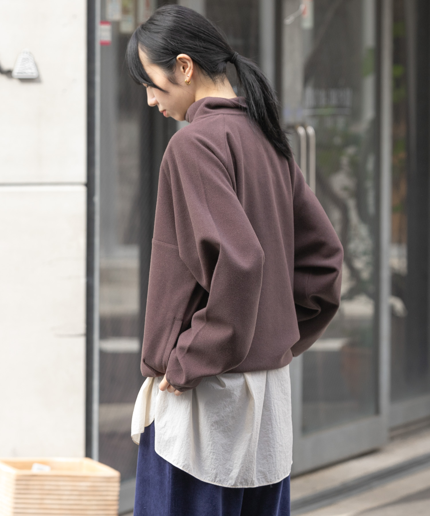 身長：161cm サイズ：one