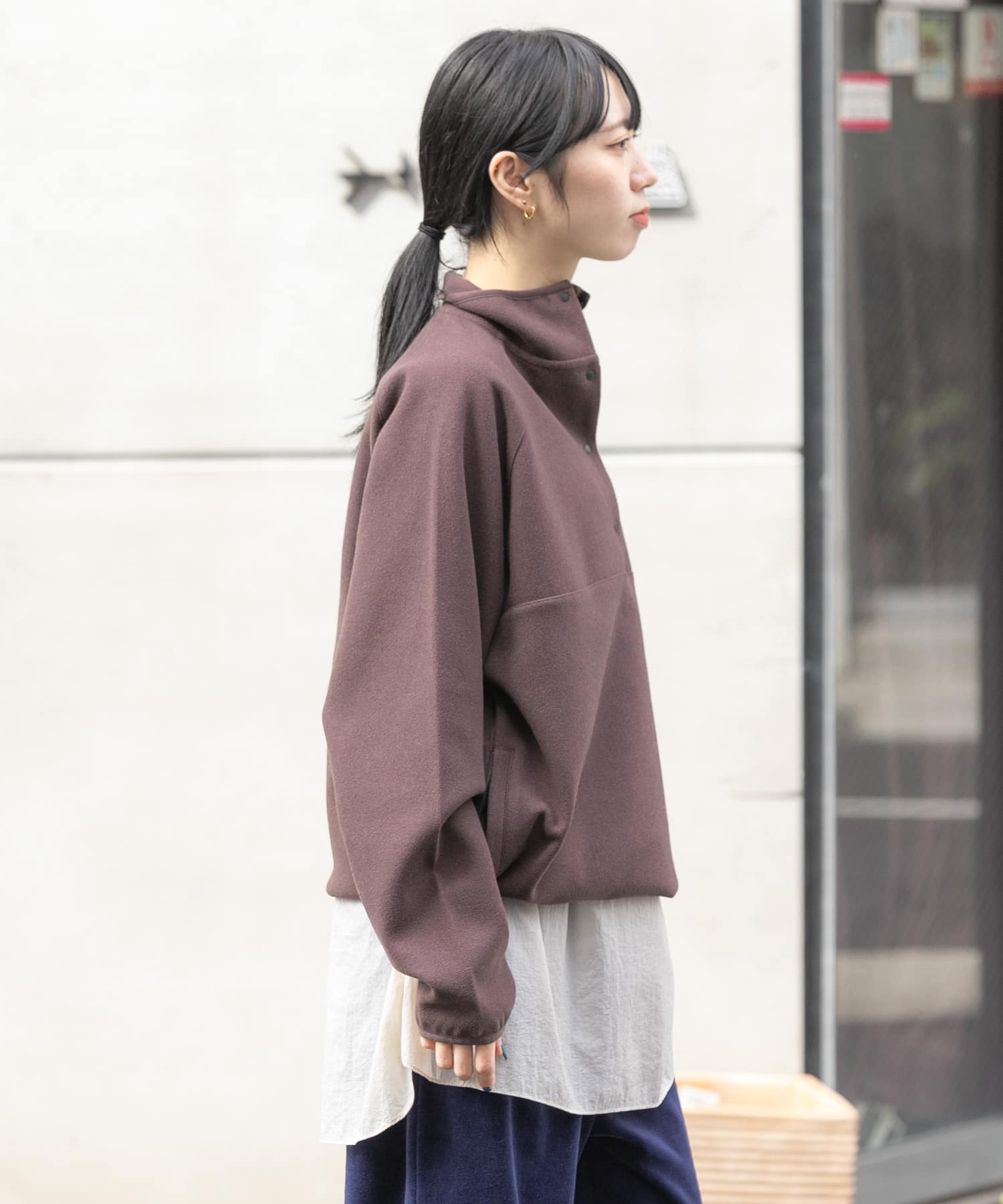 身長：161cm サイズ：one