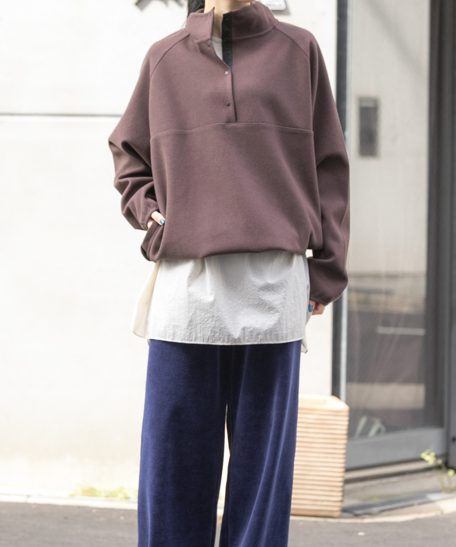 身長：161cm サイズ：one