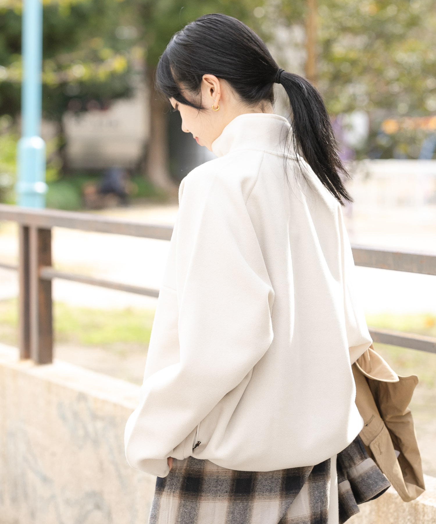 身長：161cm サイズ：one