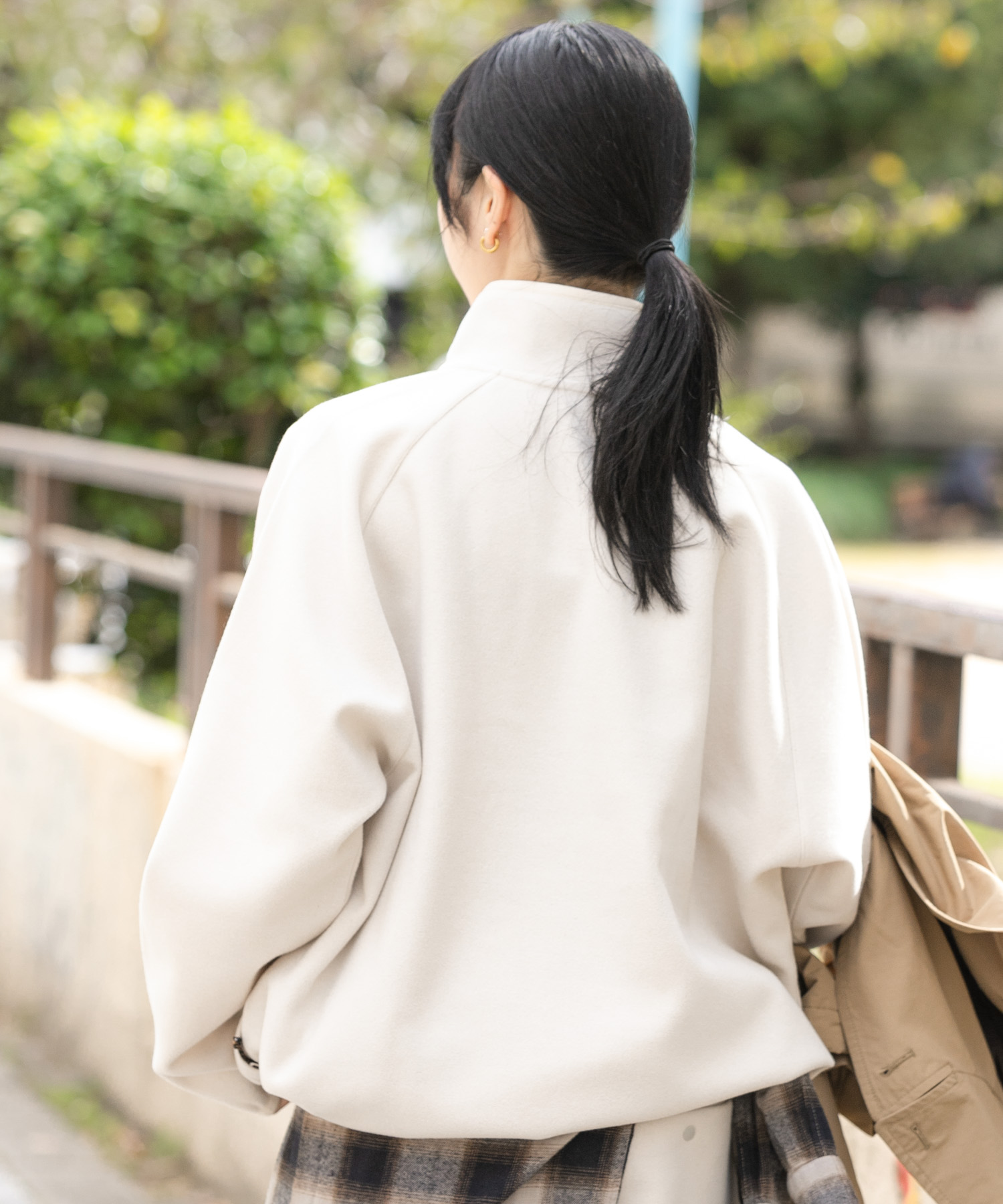 身長：161cm サイズ：one