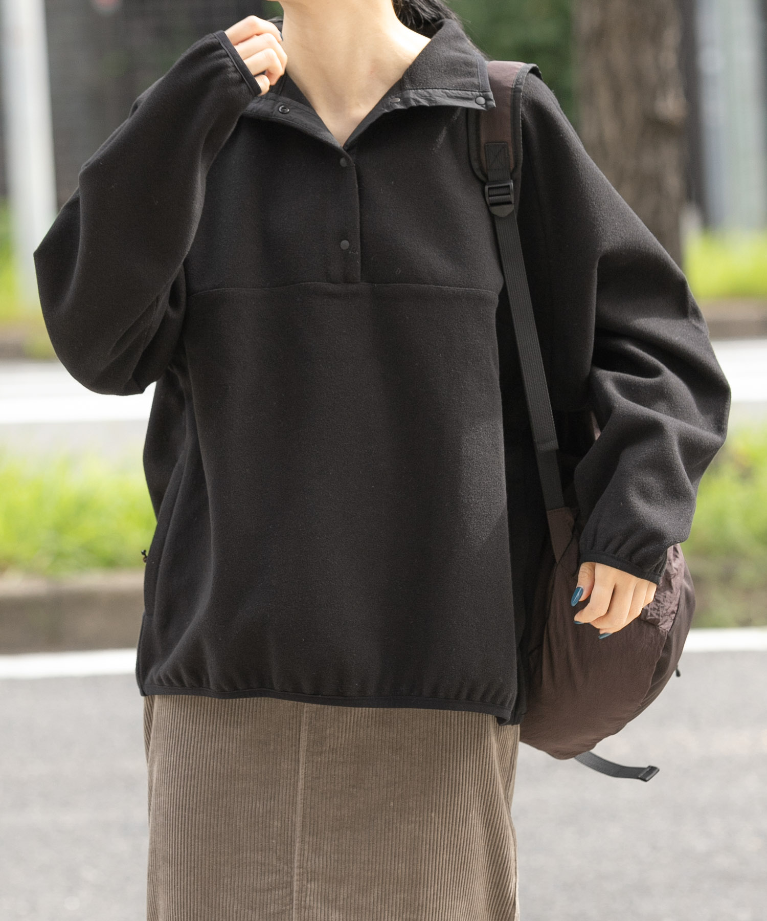 身長：161cm サイズ：one