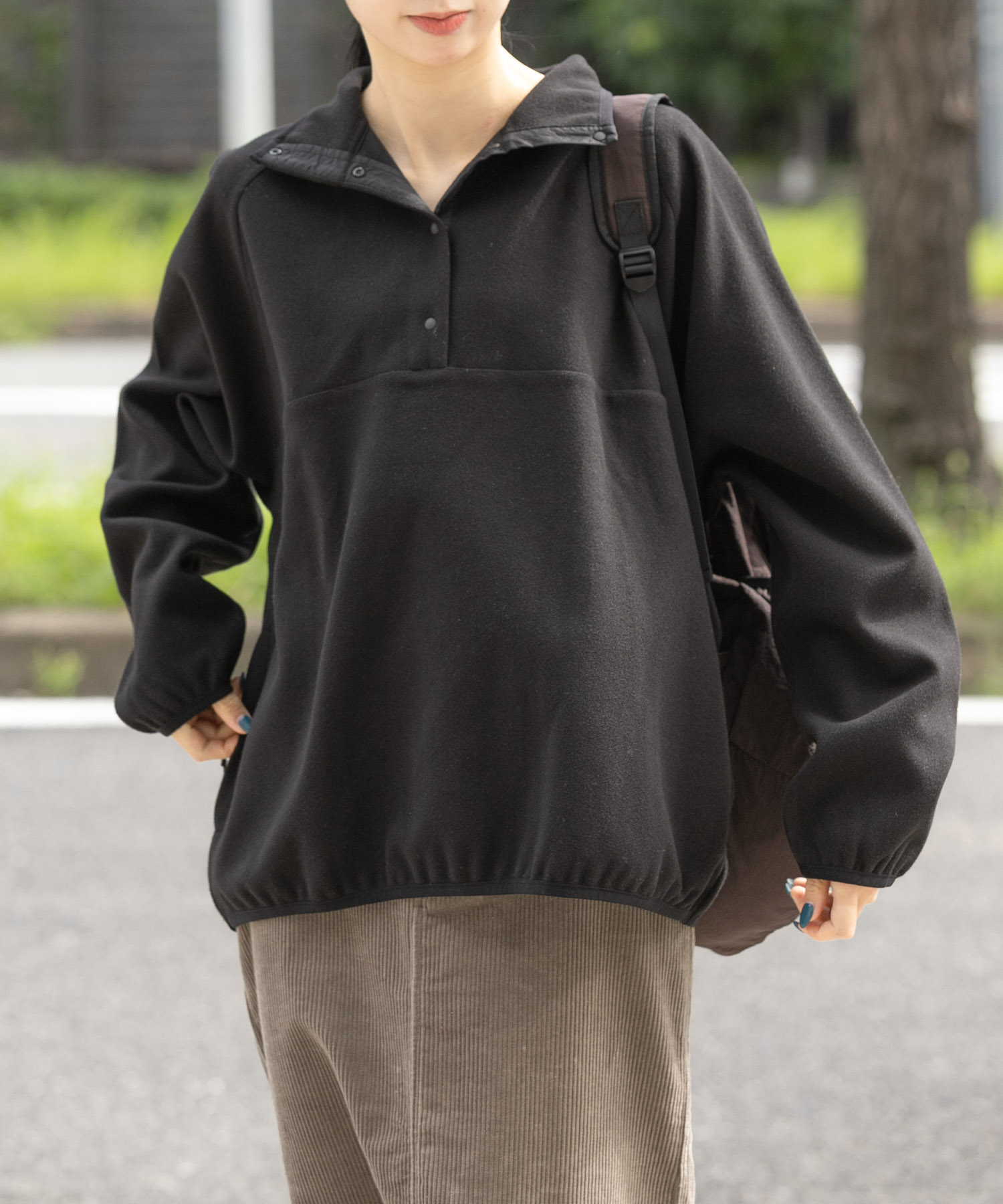 身長：161cm サイズ：one