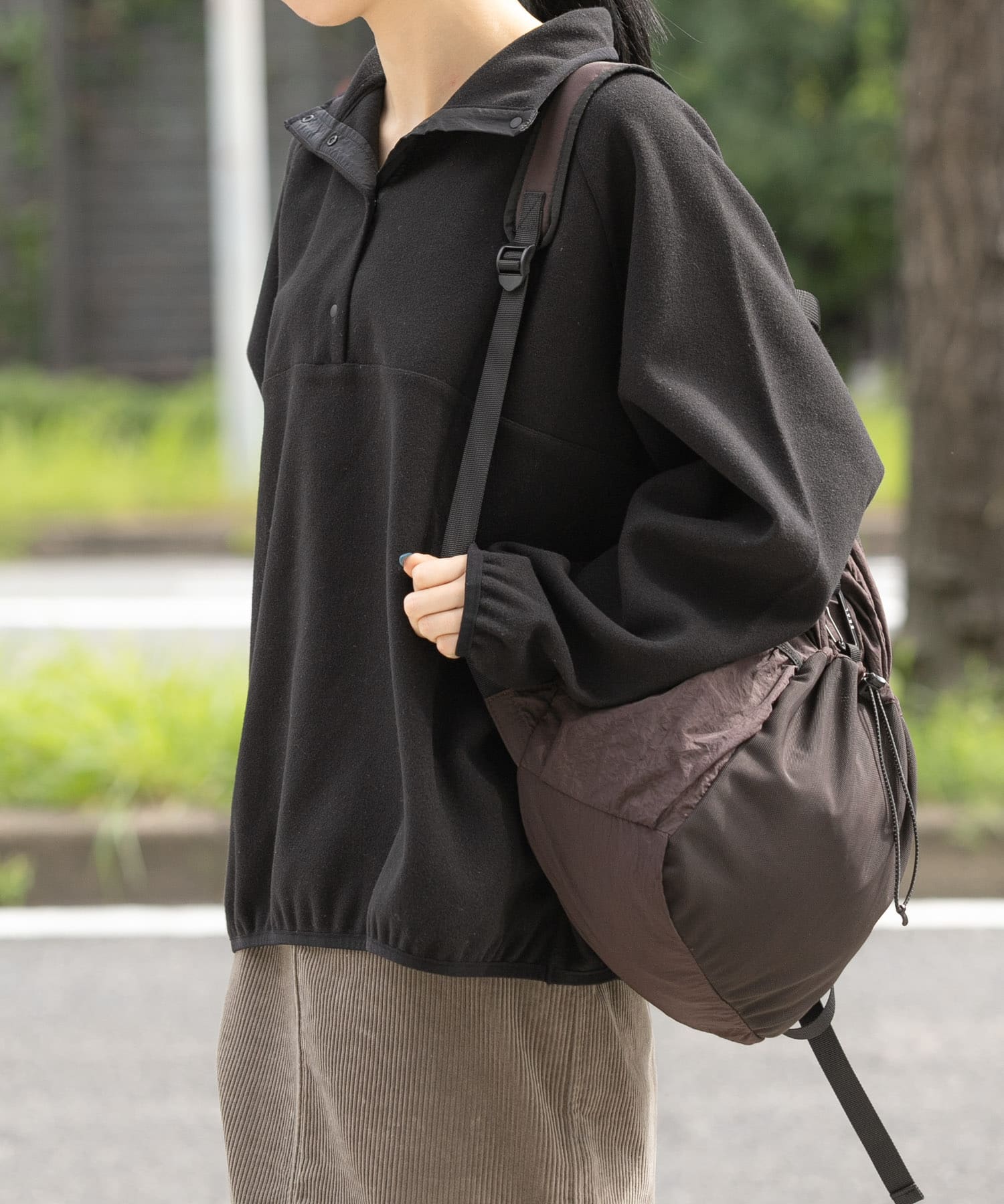 身長：161cm サイズ：one