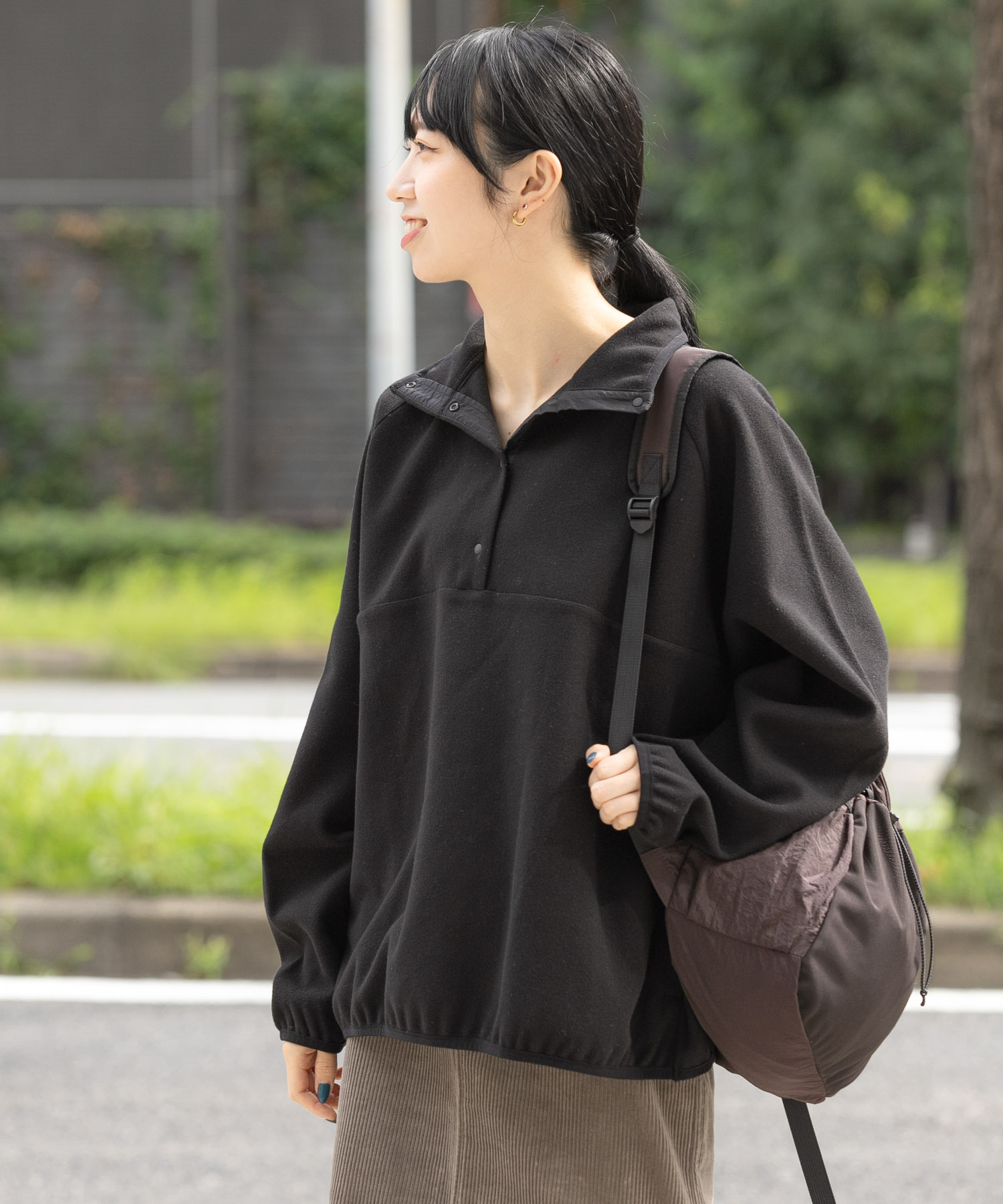 身長：161cm サイズ：one
