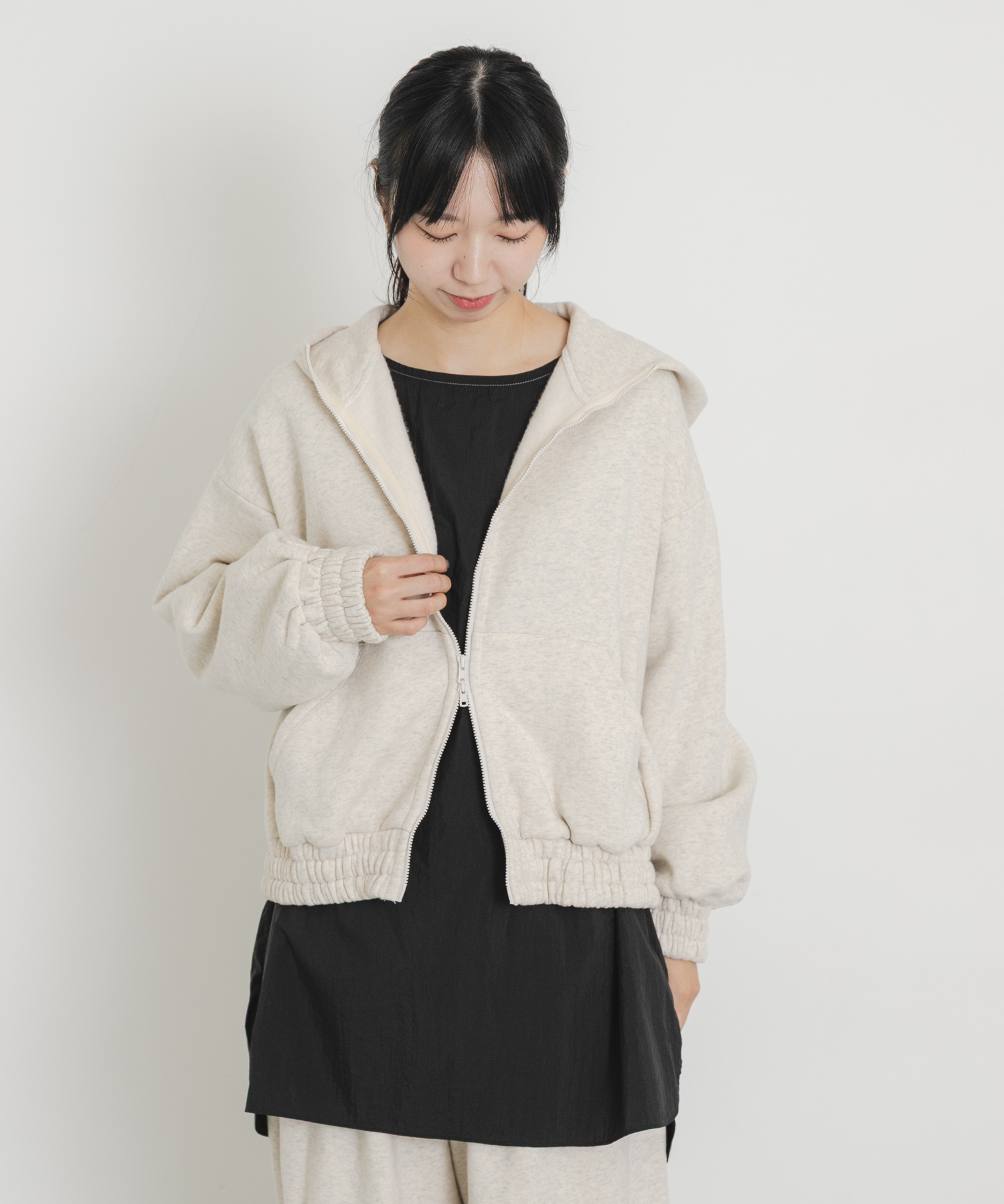 身長：161cm サイズ：one