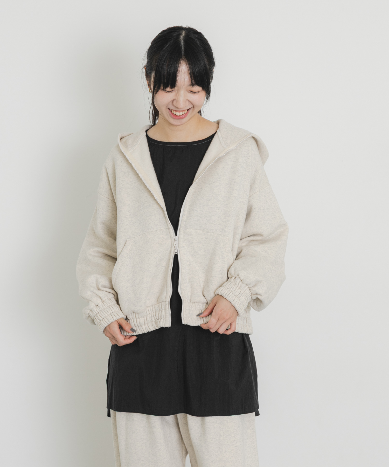 身長：161cm サイズ：one