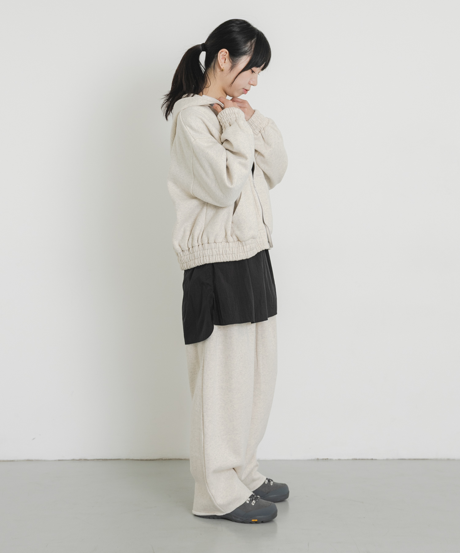身長：161cm サイズ：one