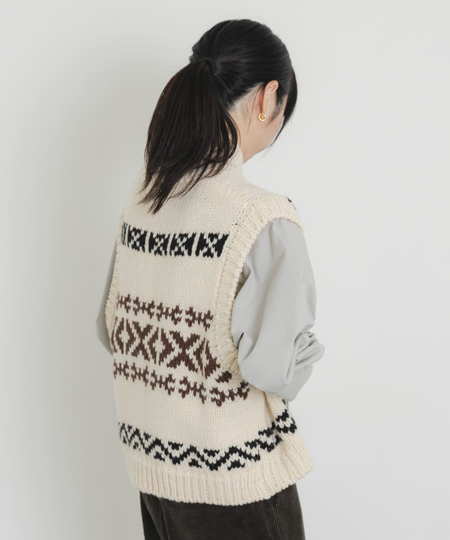 身長：161cm サイズ：one