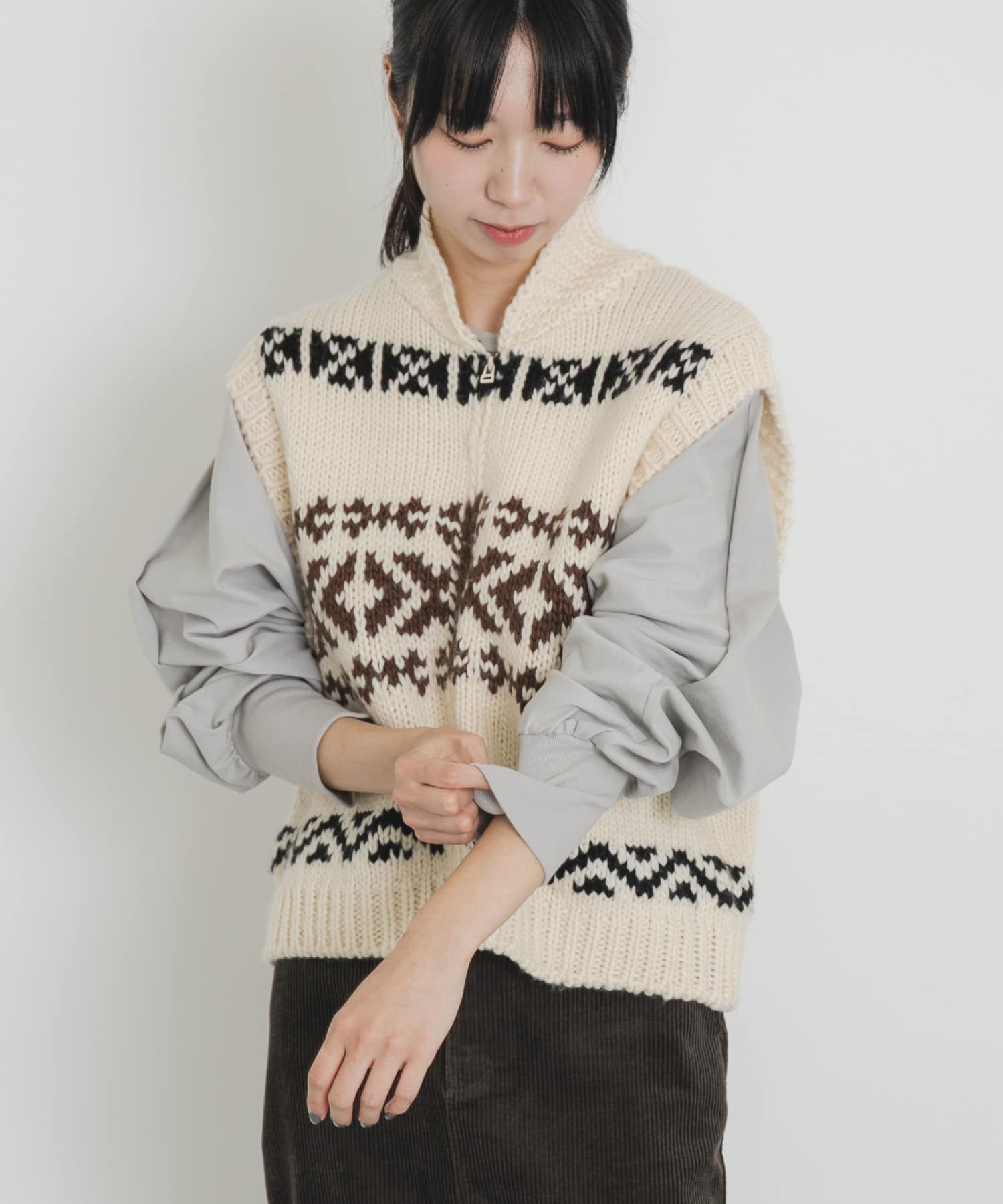 身長：161cm サイズ：one