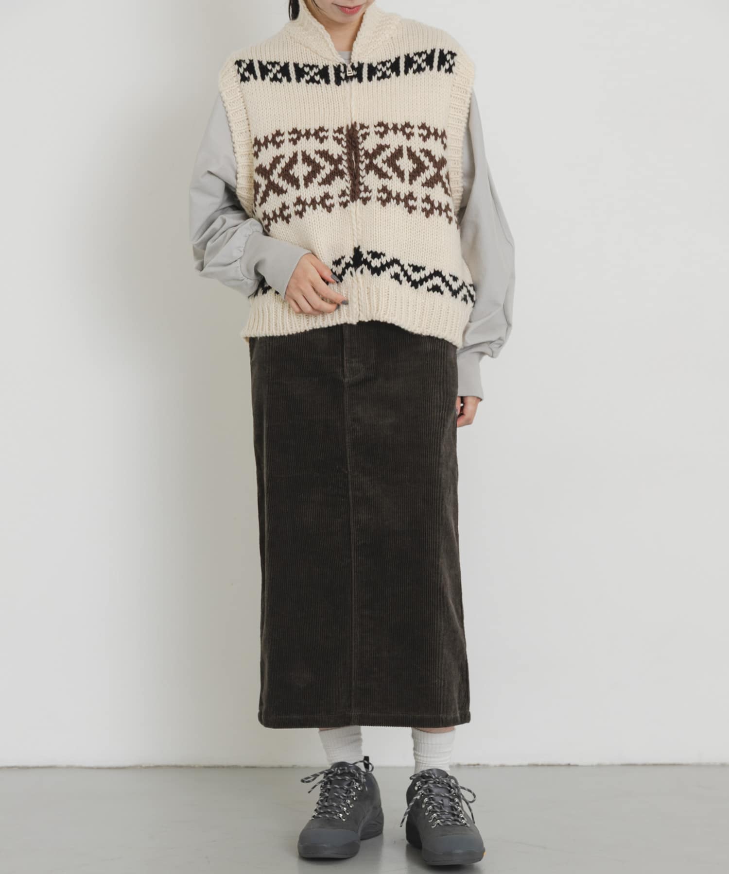 身長：161cm サイズ：one