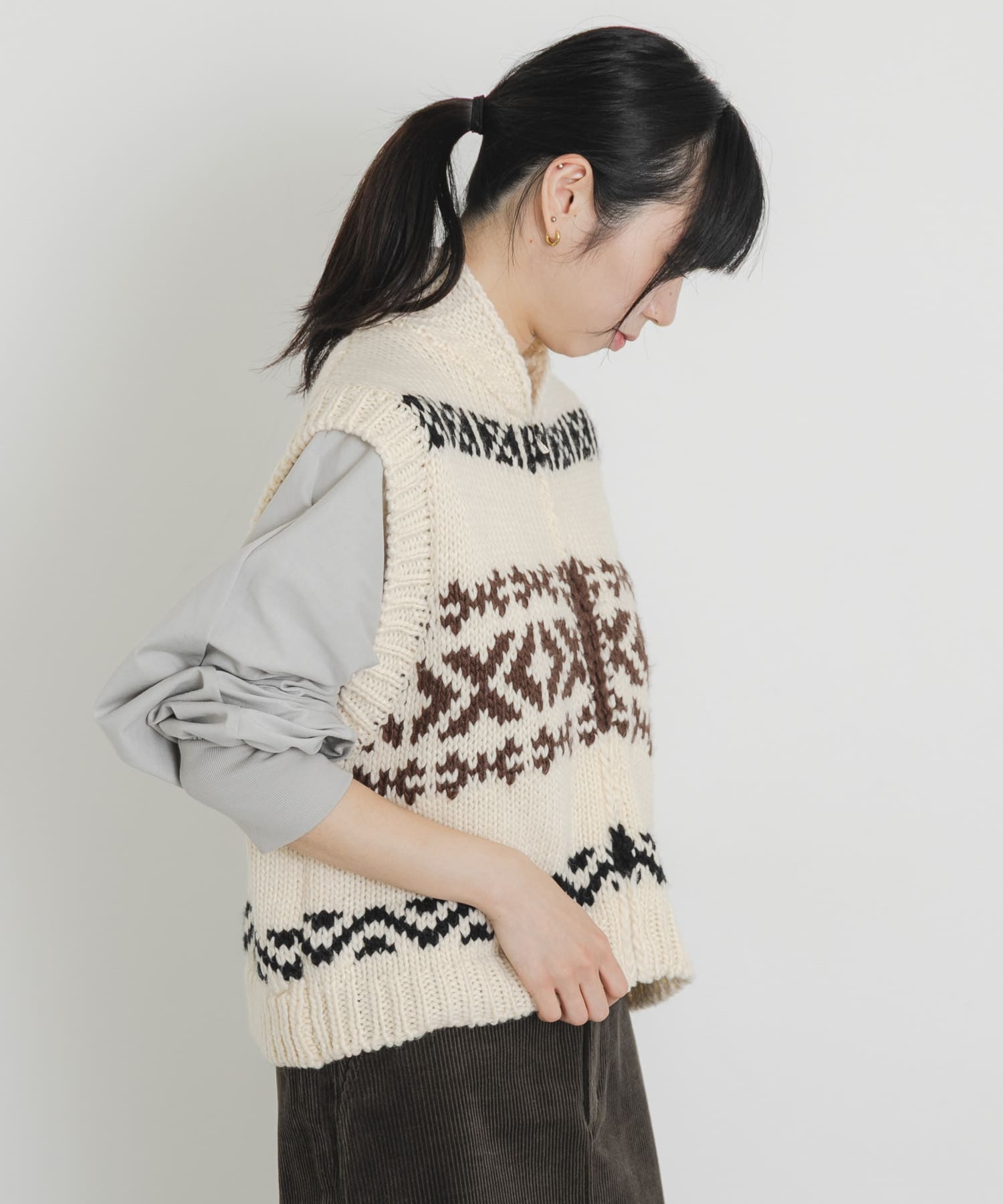 身長：161cm サイズ：one