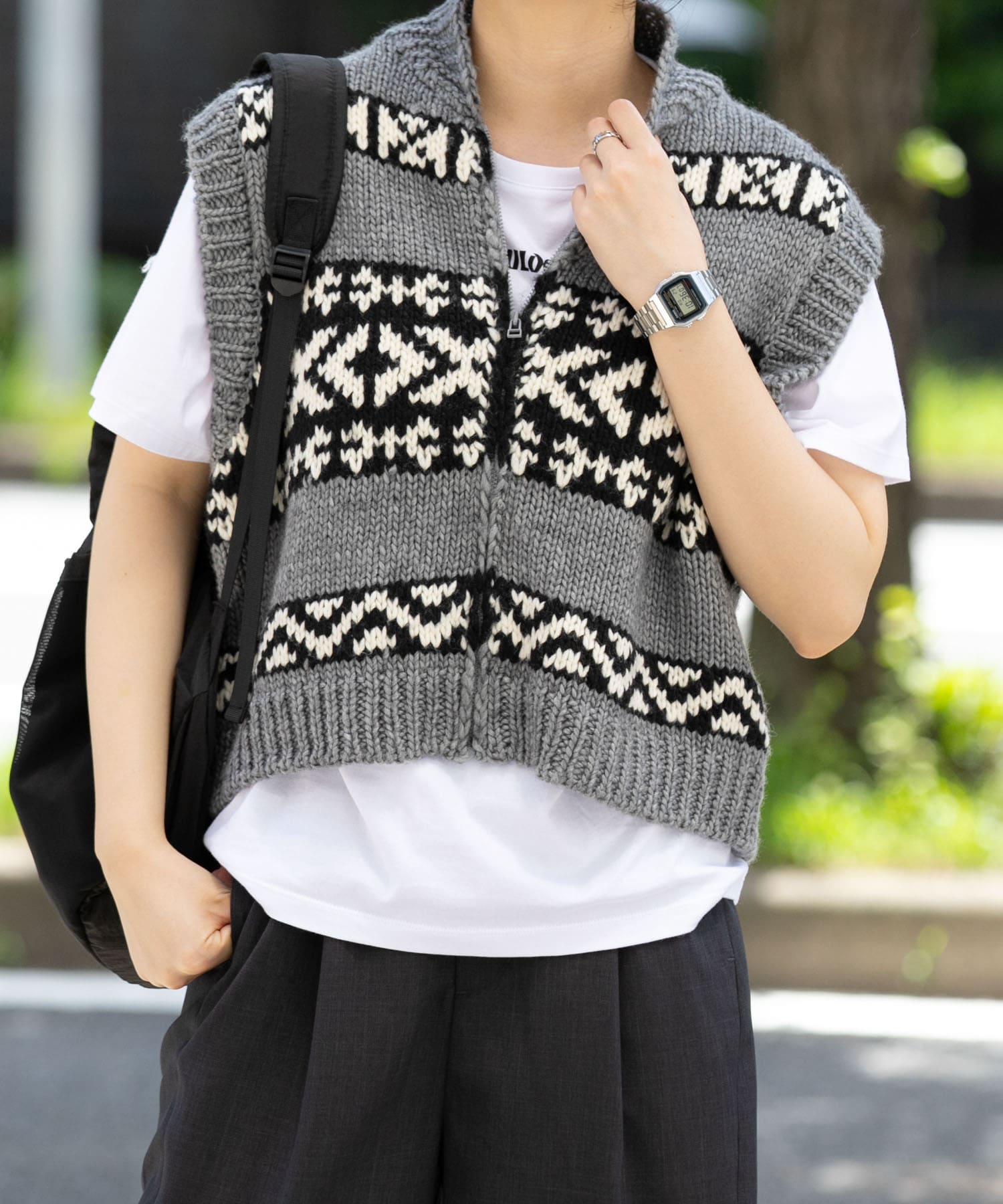 身長：169cm サイズ：one