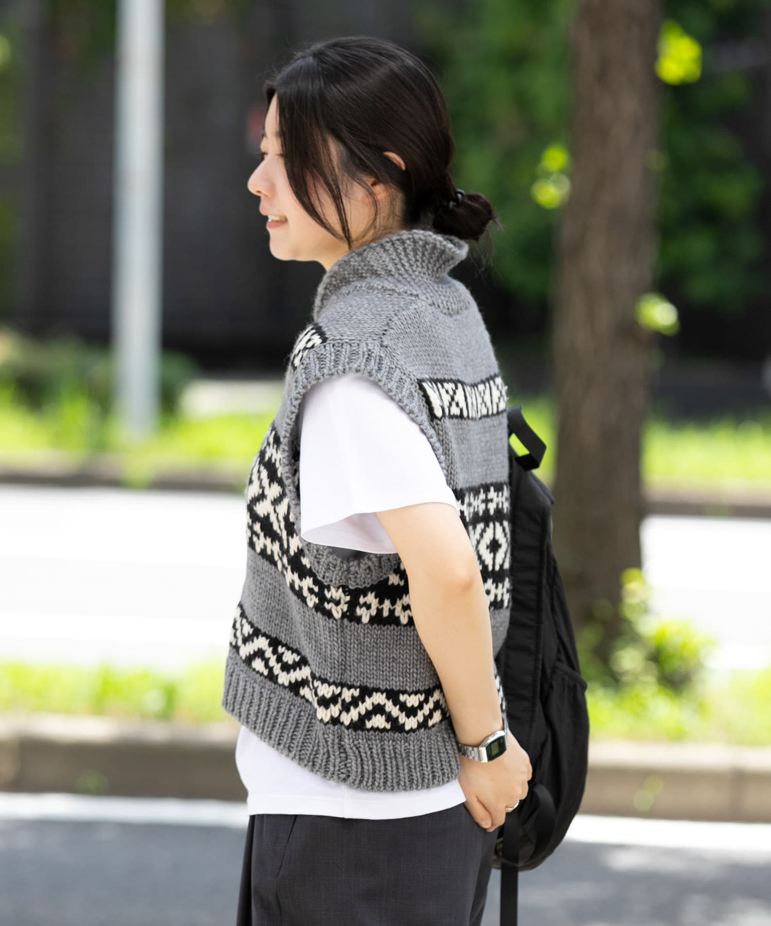 身長：169cm サイズ：one