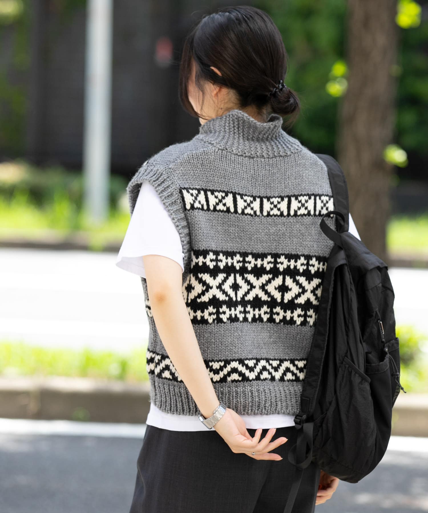 身長：169cm サイズ：one