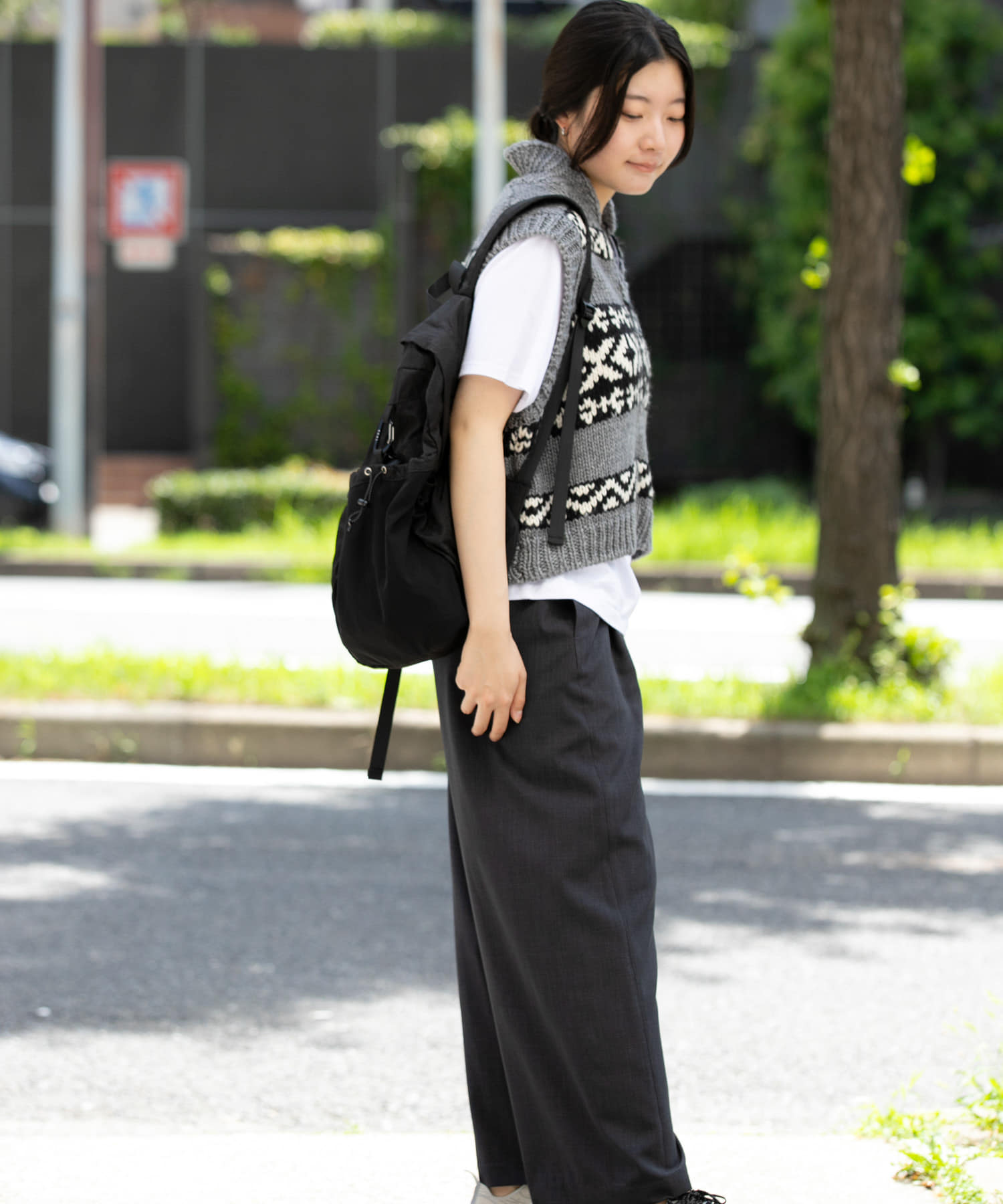 身長：169cm サイズ：one