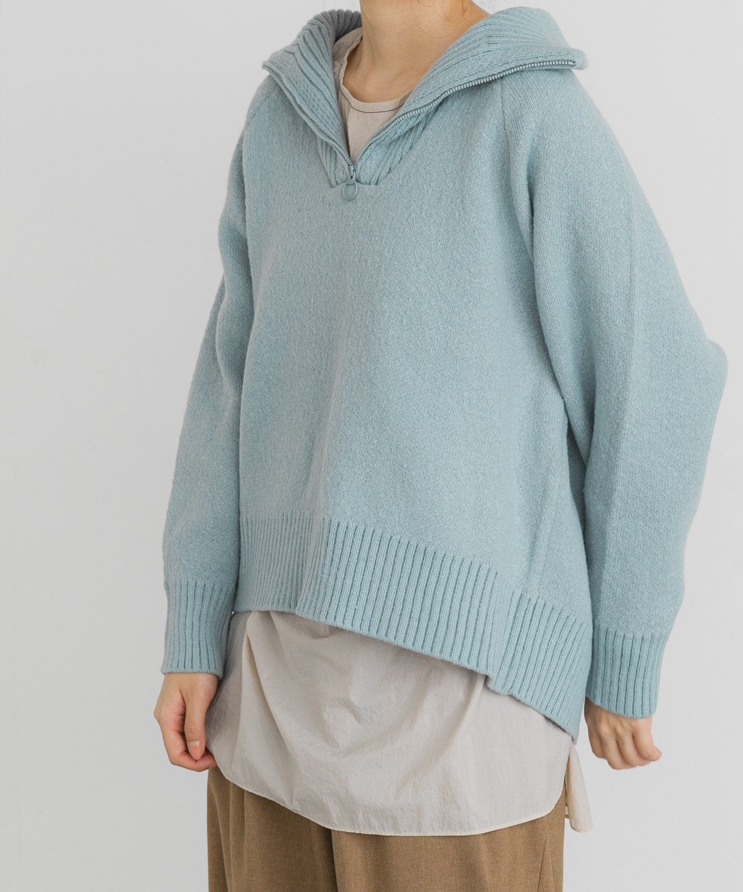 ナップタイム　ニットプルーオーバー　GRAY 2025年最新】napTime プルオーバーの人気アイテム - メルカリ