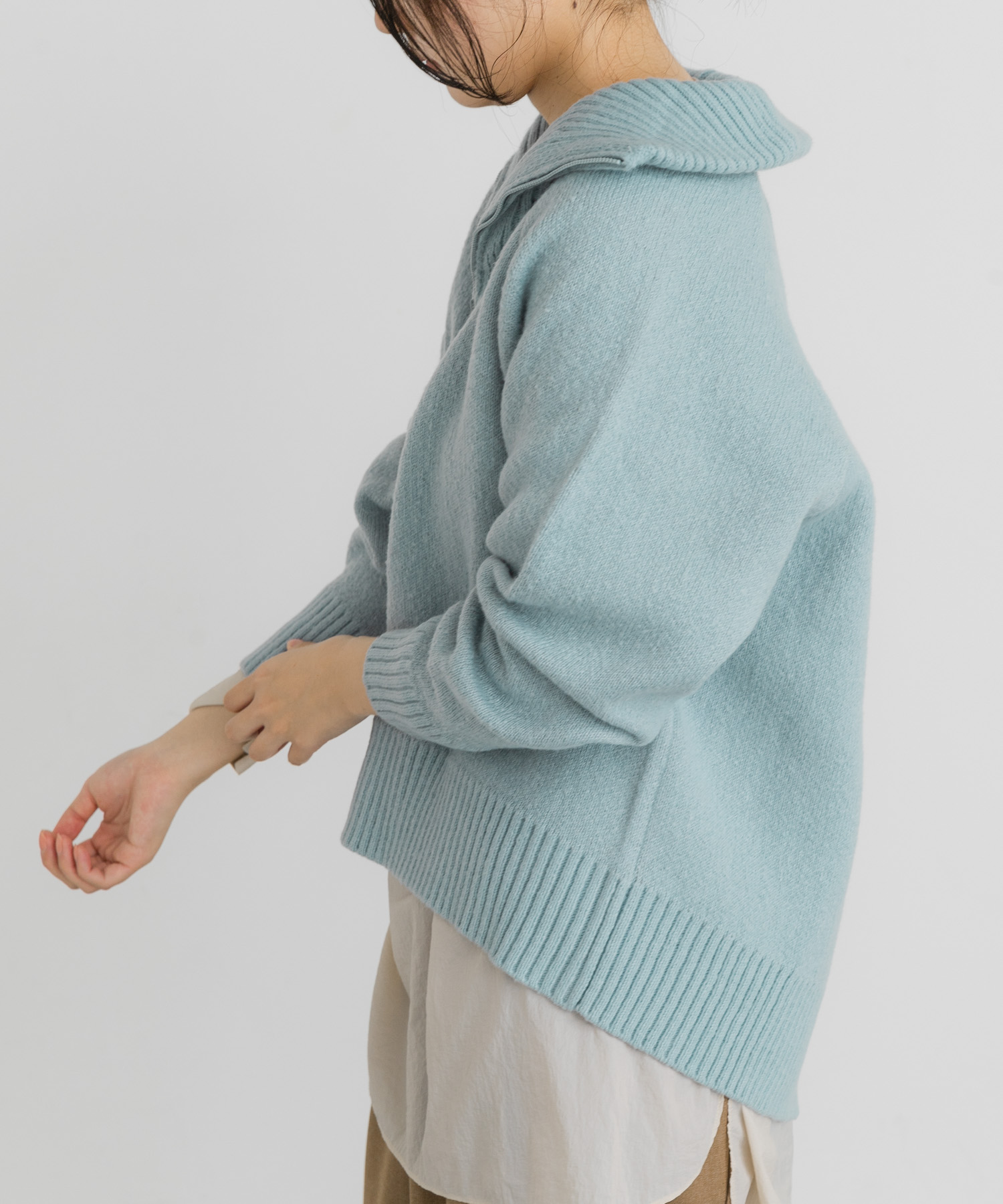 身長：169cm サイズ：one