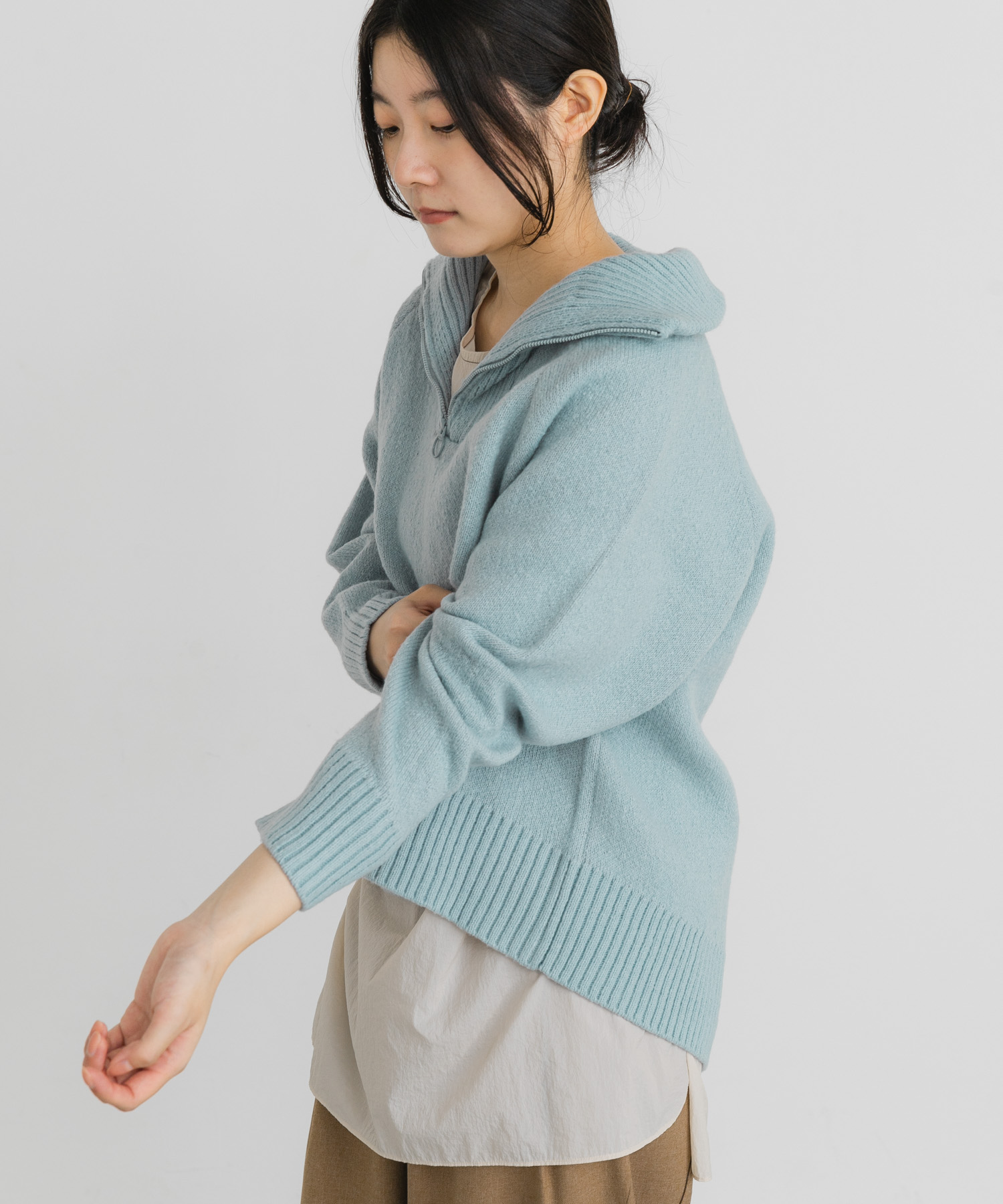 身長：169cm サイズ：one