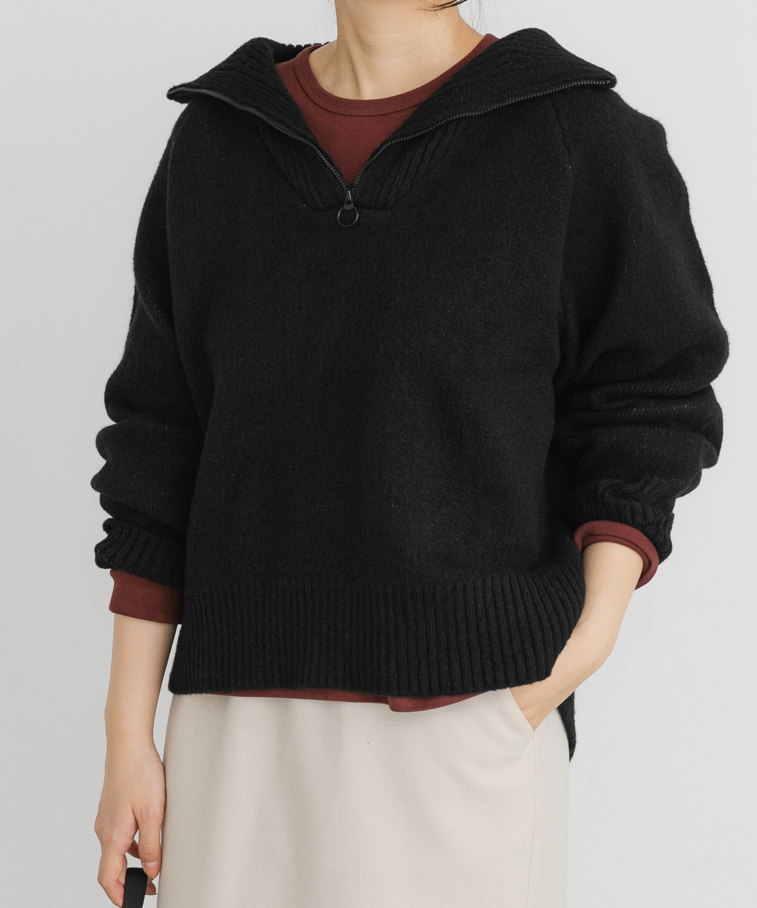 身長：169cm サイズ：one