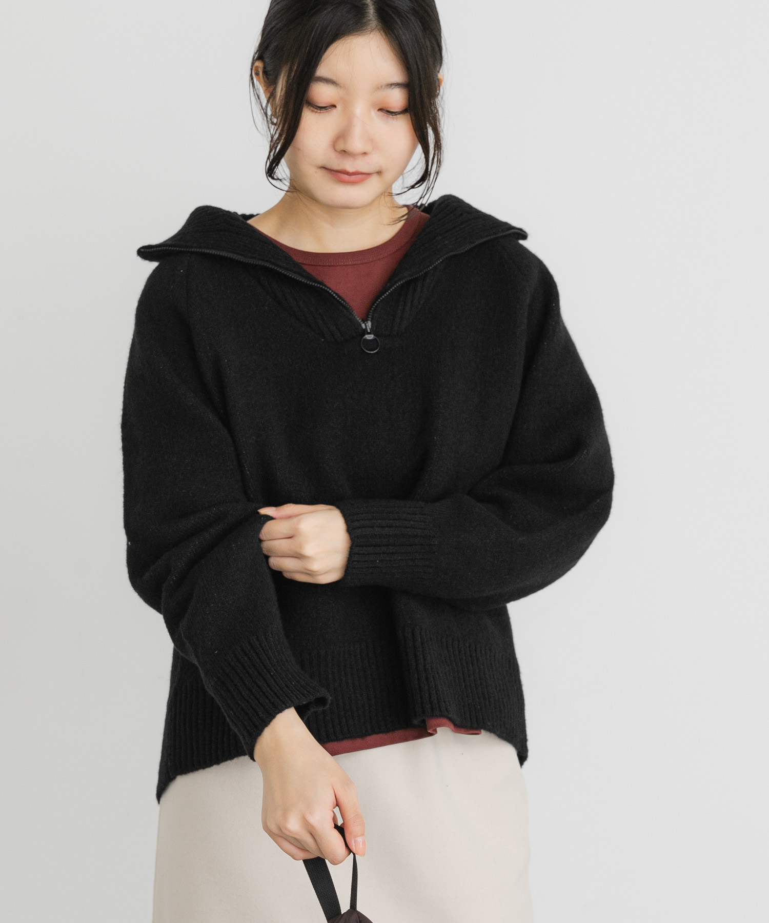 身長：169cm サイズ：one