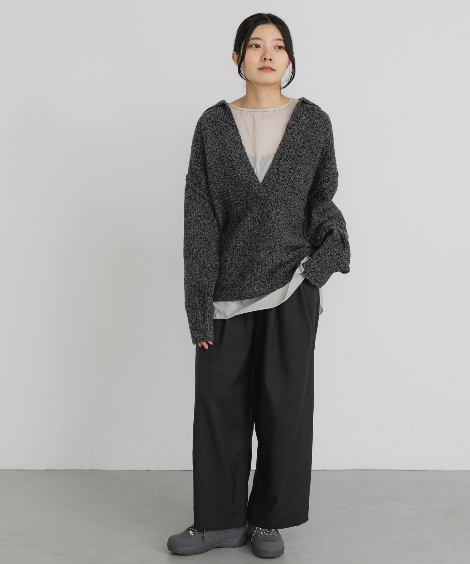 身長：169cm サイズ：one
