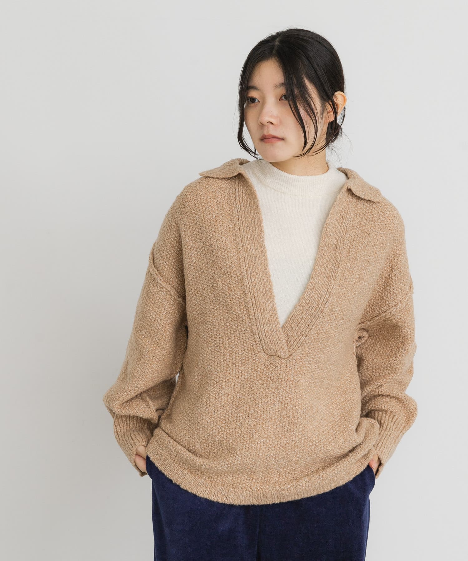 身長：169cm サイズ：one