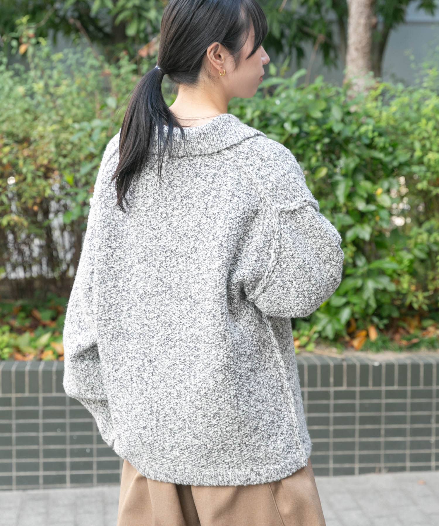 身長：169cm サイズ：one