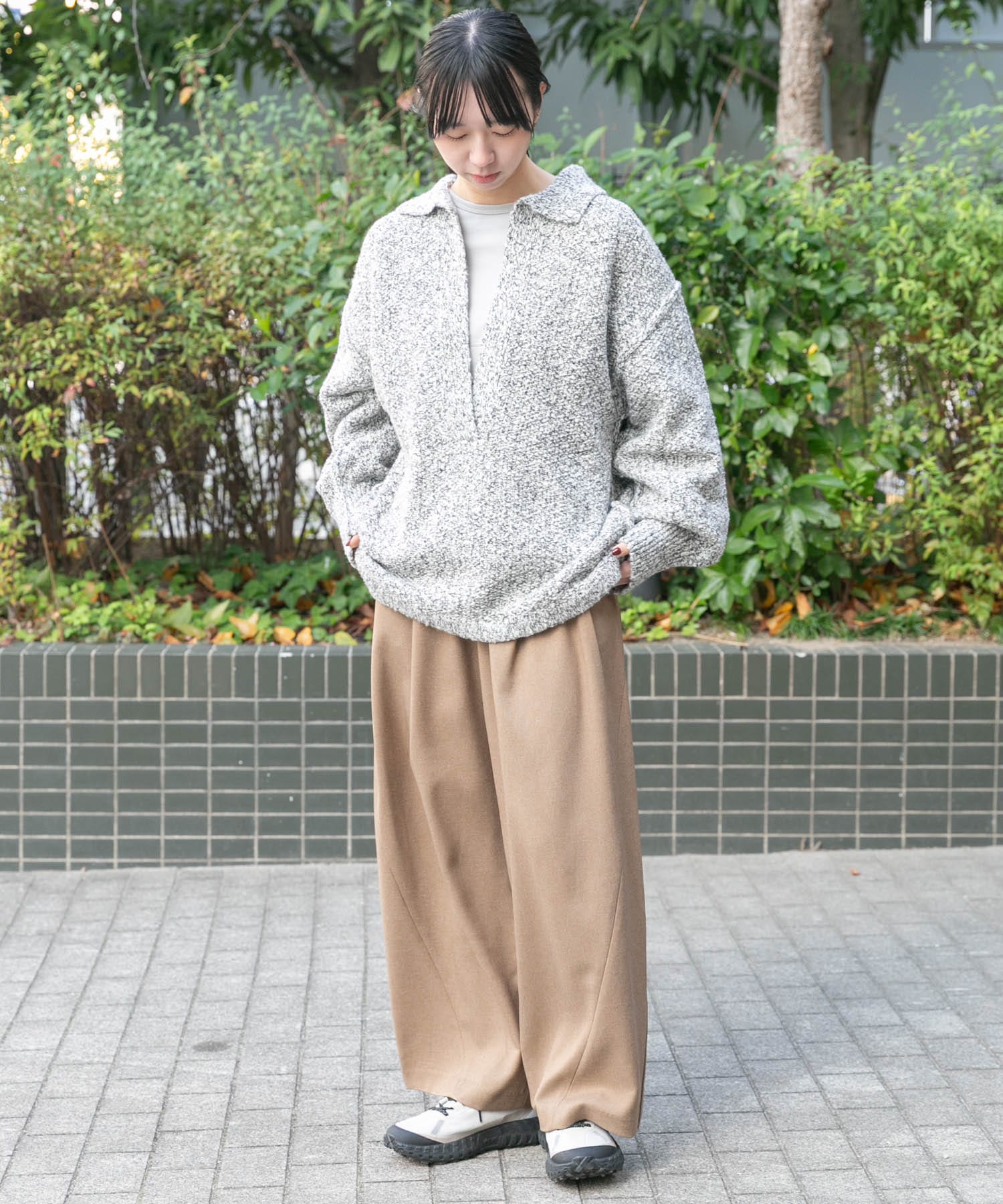 身長：169cm サイズ：one