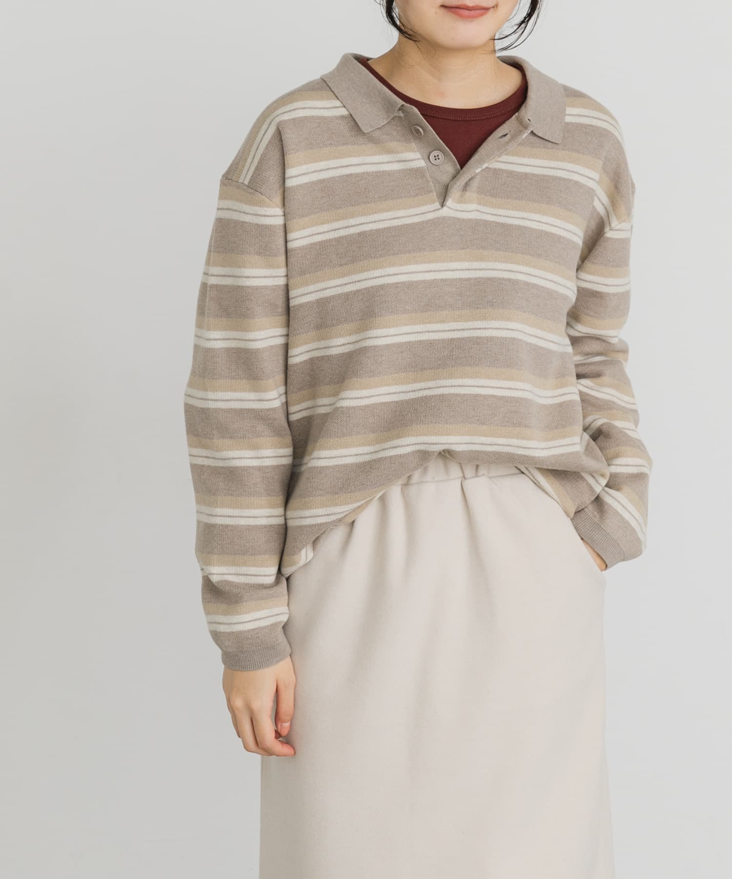 身長：169cm サイズ：one