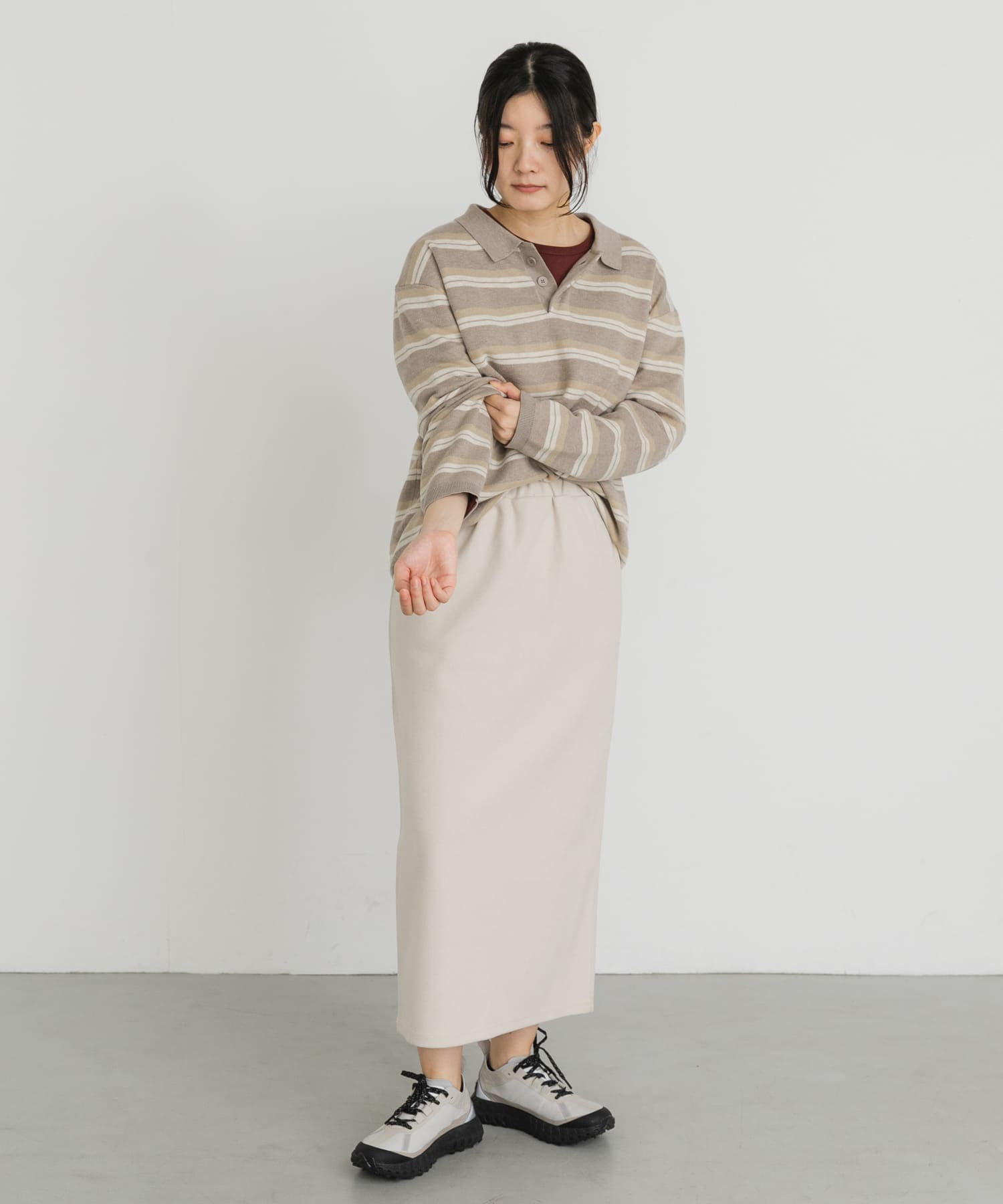 身長：169cm サイズ：one