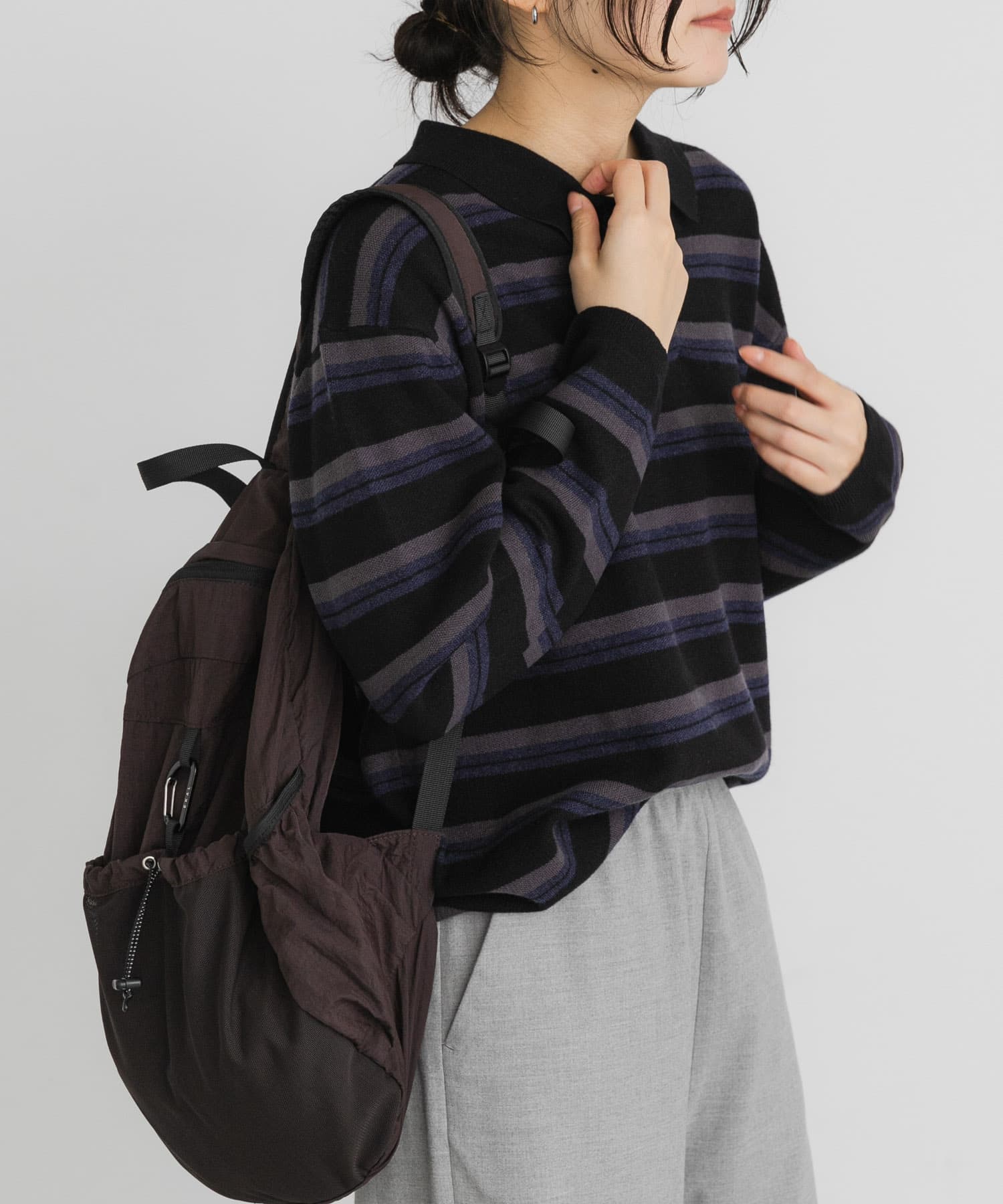 身長：169cm サイズ：one