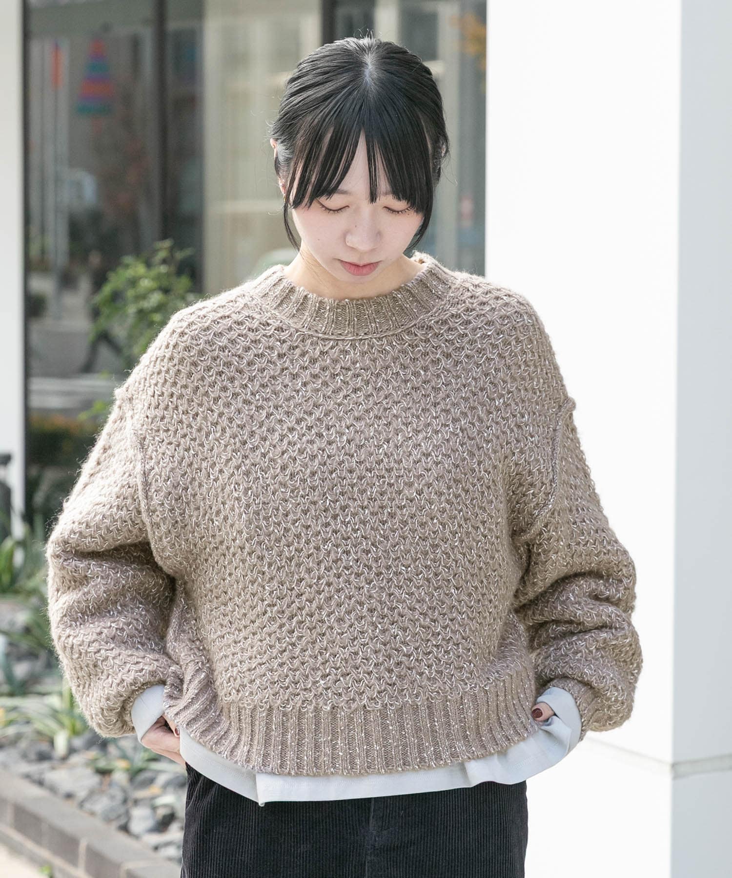 身長：161cm サイズ：one