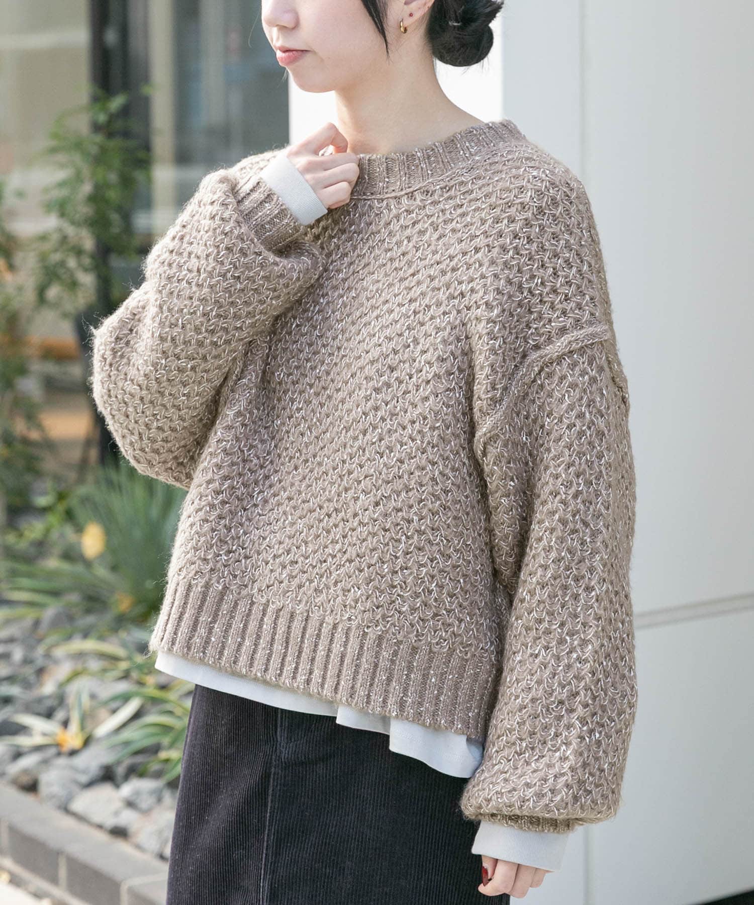 身長：161cm サイズ：one