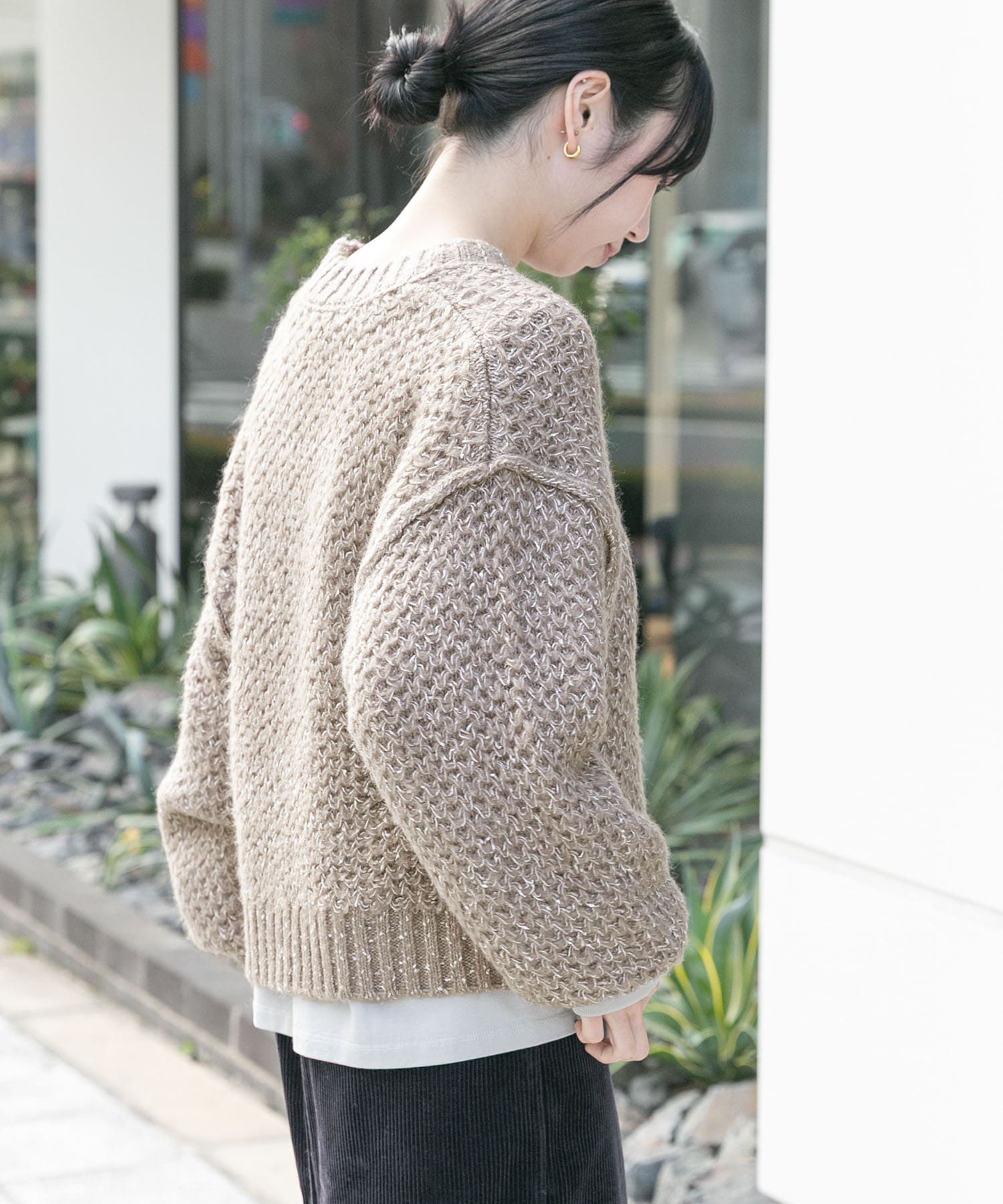 身長：161cm サイズ：one