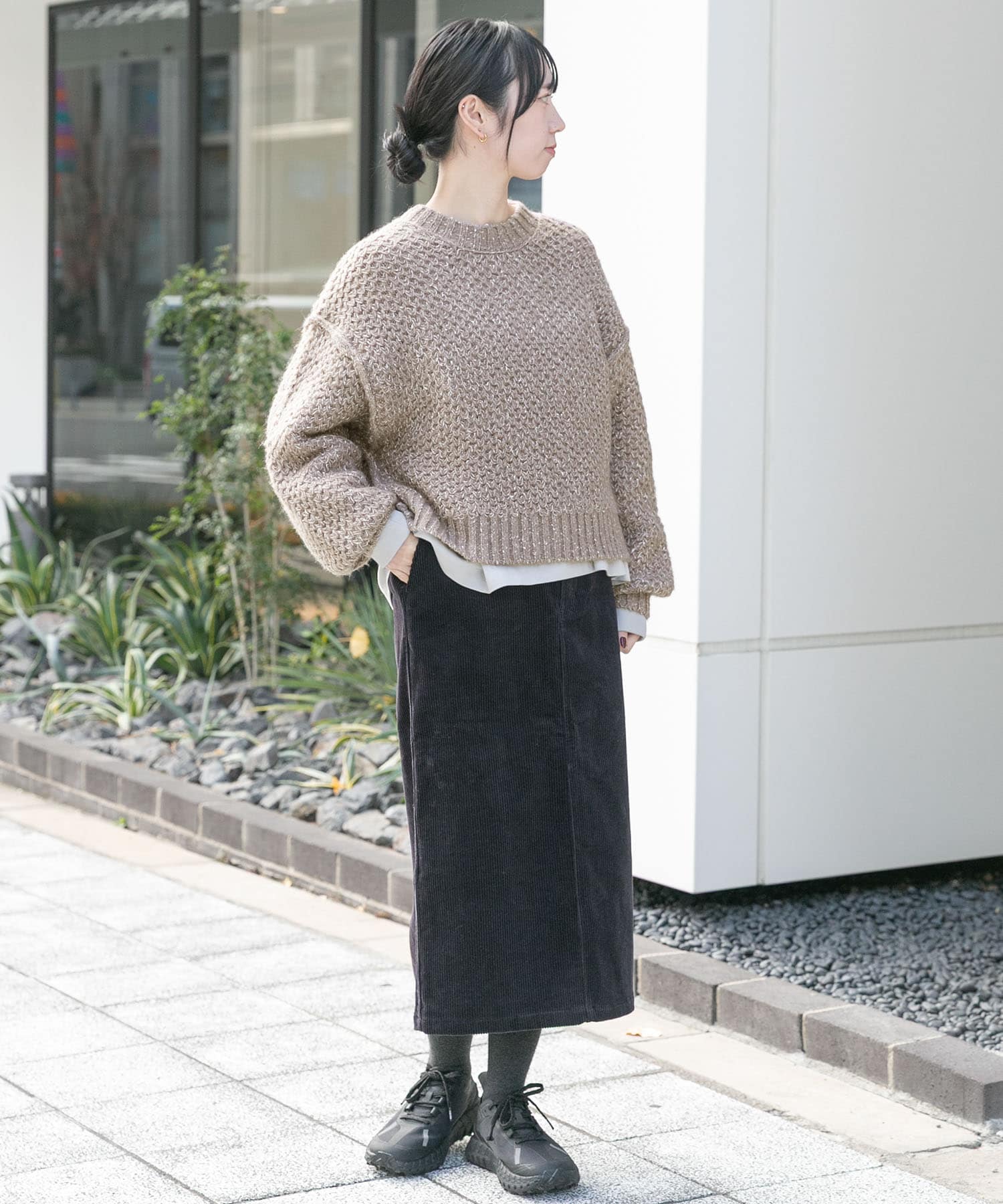 身長：161cm サイズ：one