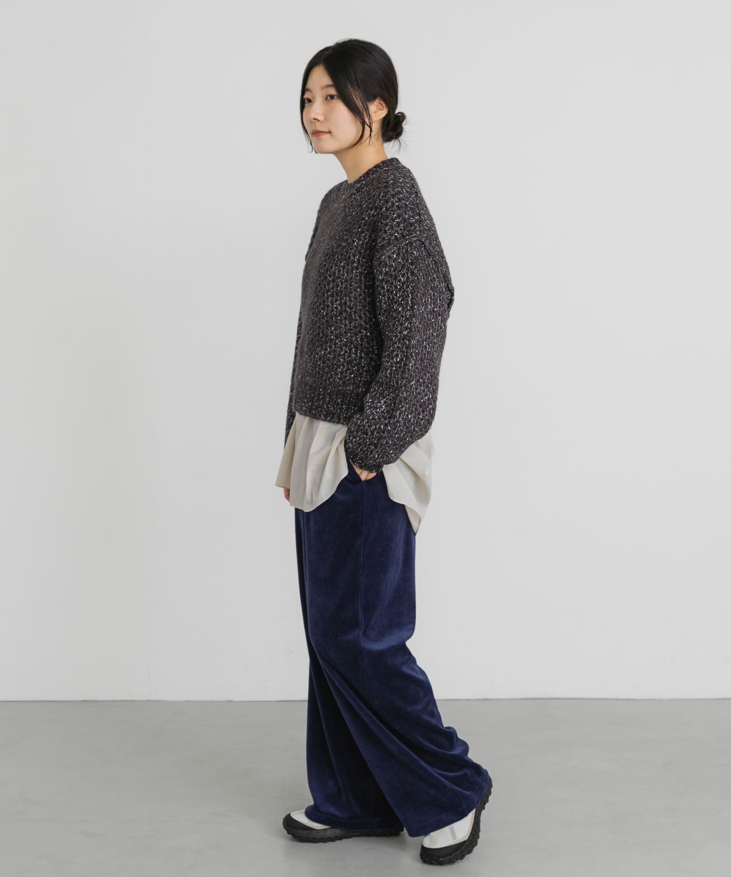 身長：169cm サイズ：one