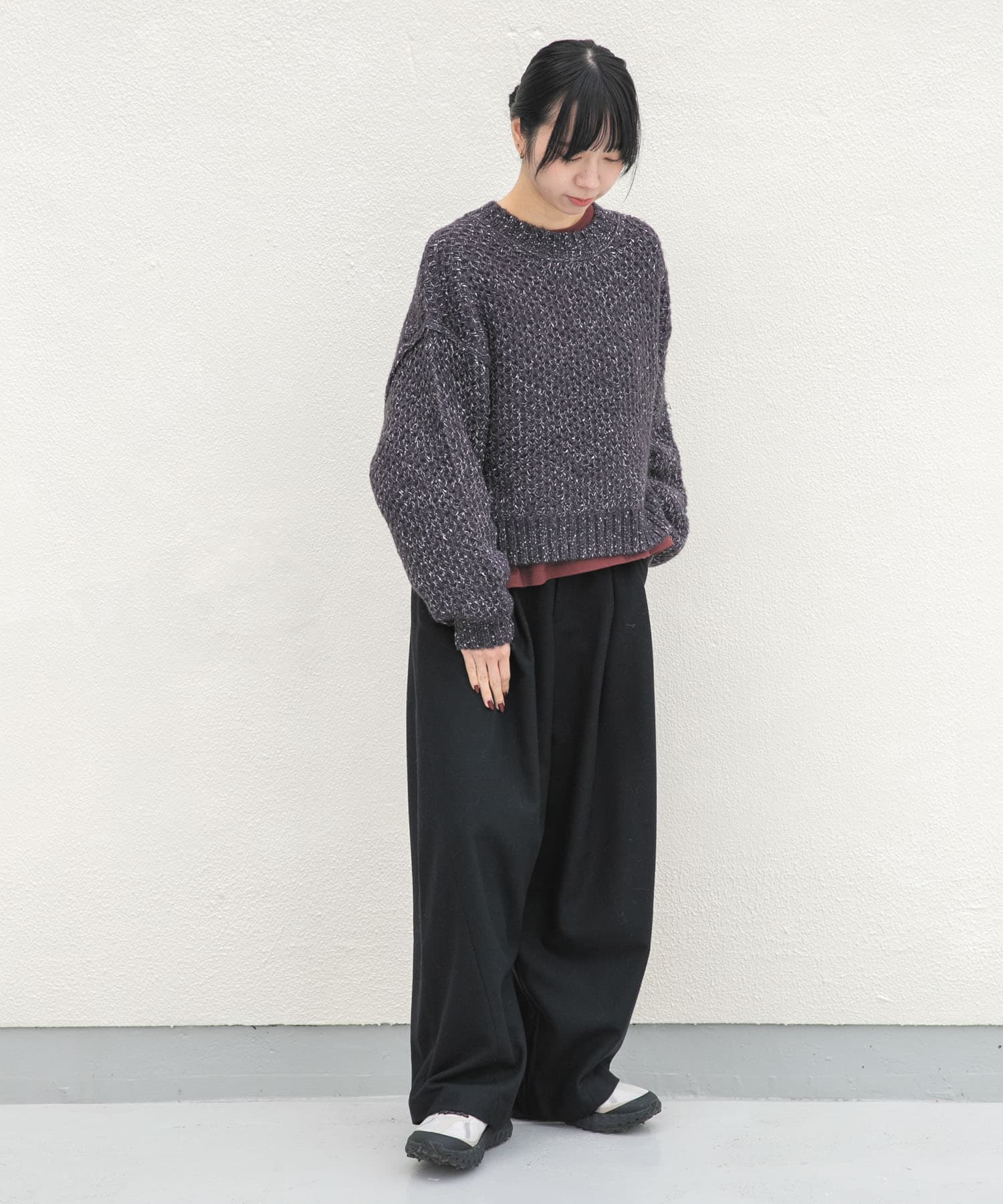 身長：161cm サイズ：one