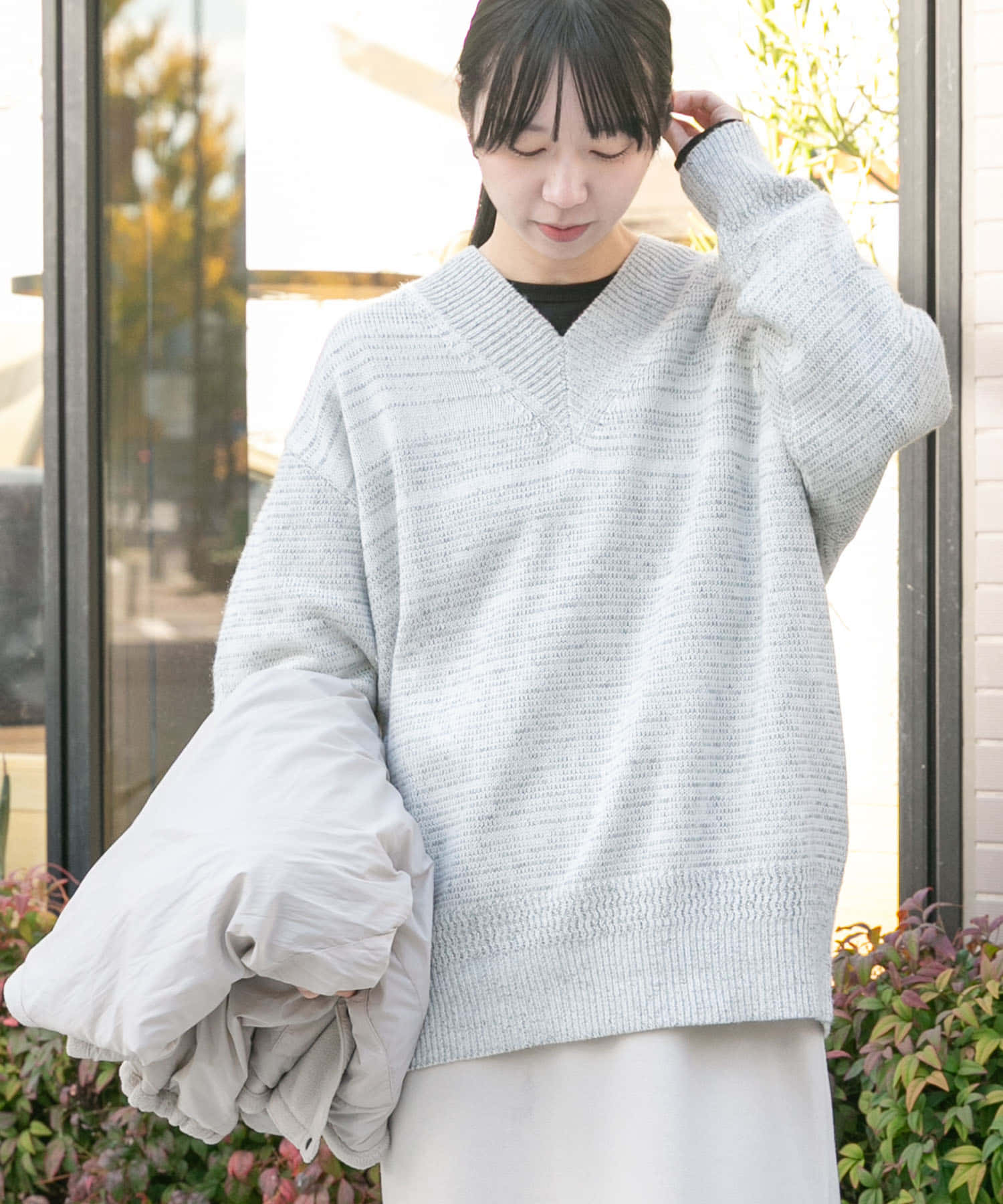 身長：161cm サイズ：one