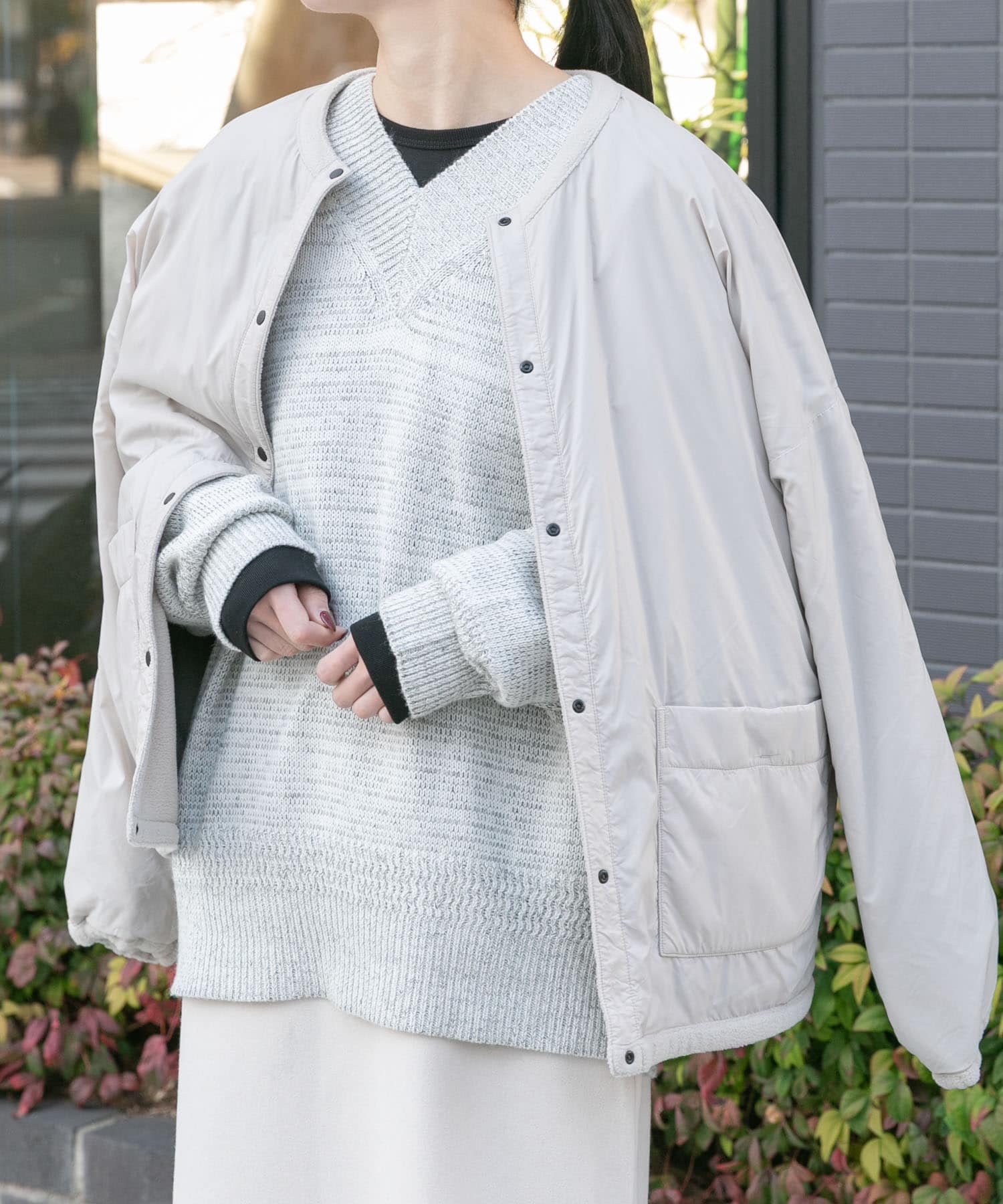 身長：161cm サイズ：one